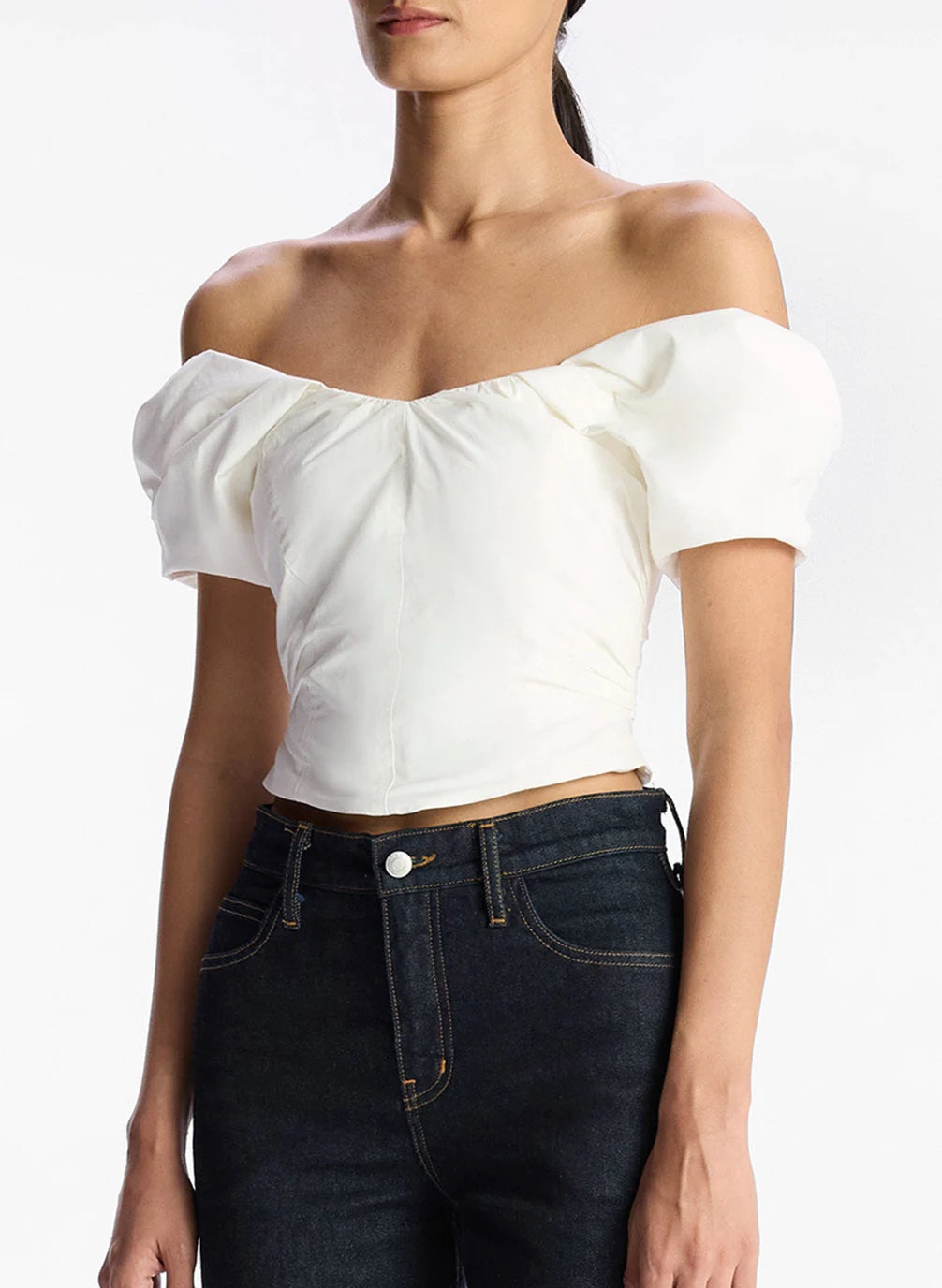 The ALC Nora Top in white available at The New Trend Australia