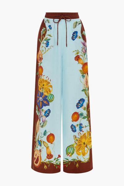 ALÉMAIS DAHLIA FLORAL LINEN PANT | THE NEW TREND – The New Trend ALÉMAIS DAHLIA FLORAL LINEN PANT | THE NEW TREND – The New Trend