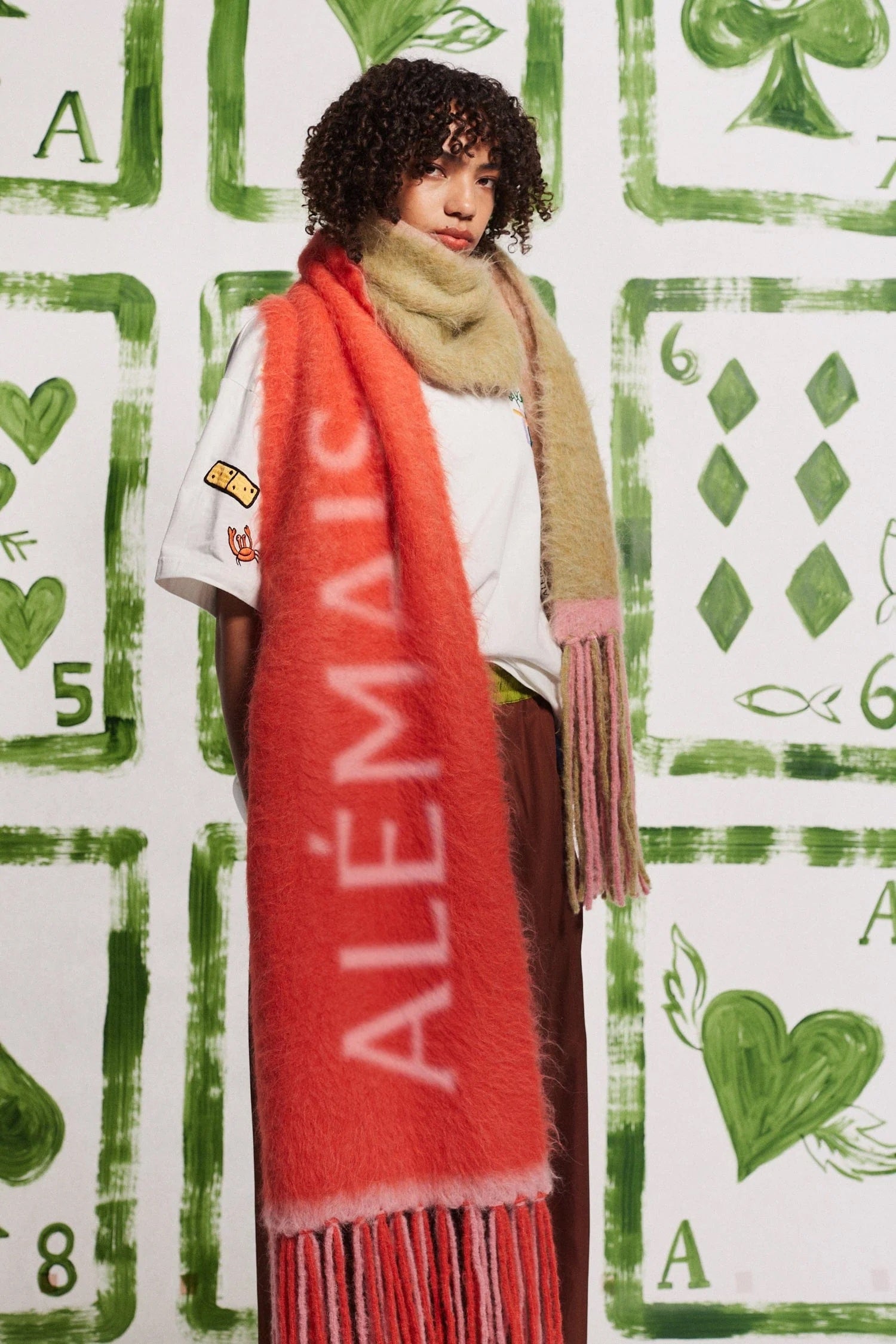 ALÉMAIS Players Scarf in Multi | The New Trend Australia