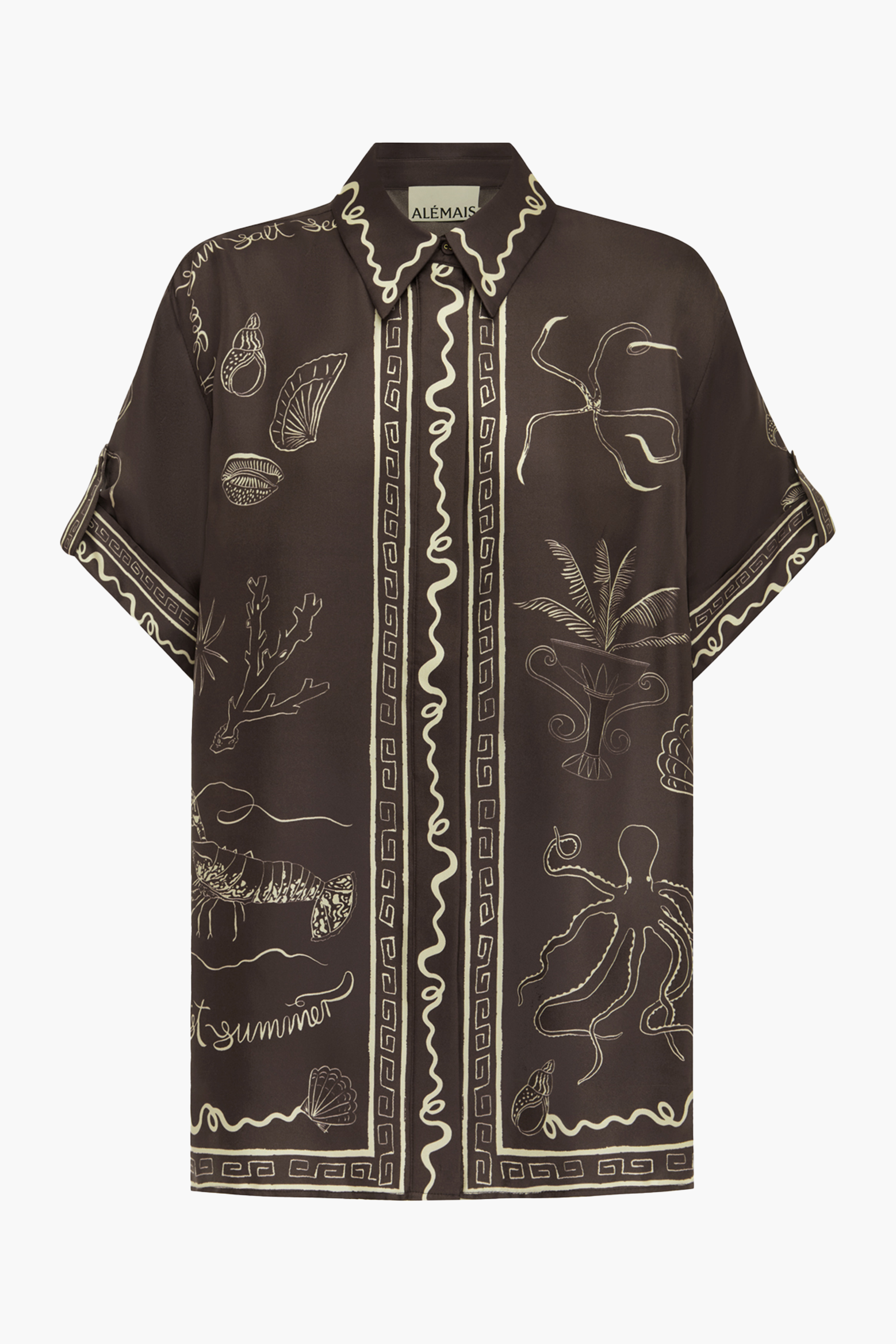 ALÉMAIS SAMMY SILK SHIRT | THE NEW TREND