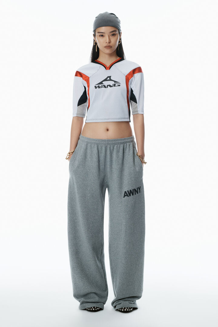 ALEXANDERWANG GRAPHIC ARTICULATED LEG SWEATPANT | THE NEW TREND