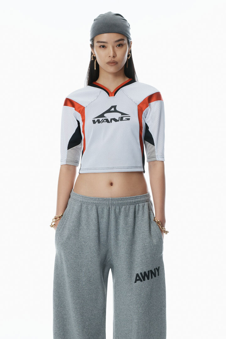 ALEXANDERWANG GRAPHIC ARTICULATED LEG SWEATPANT | THE NEW TREND