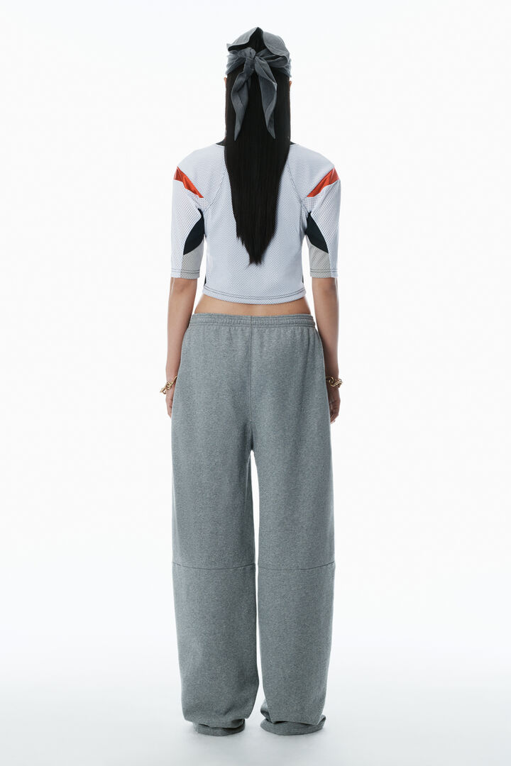 ALEXANDERWANG GRAPHIC ARTICULATED LEG SWEATPANT | THE NEW TREND