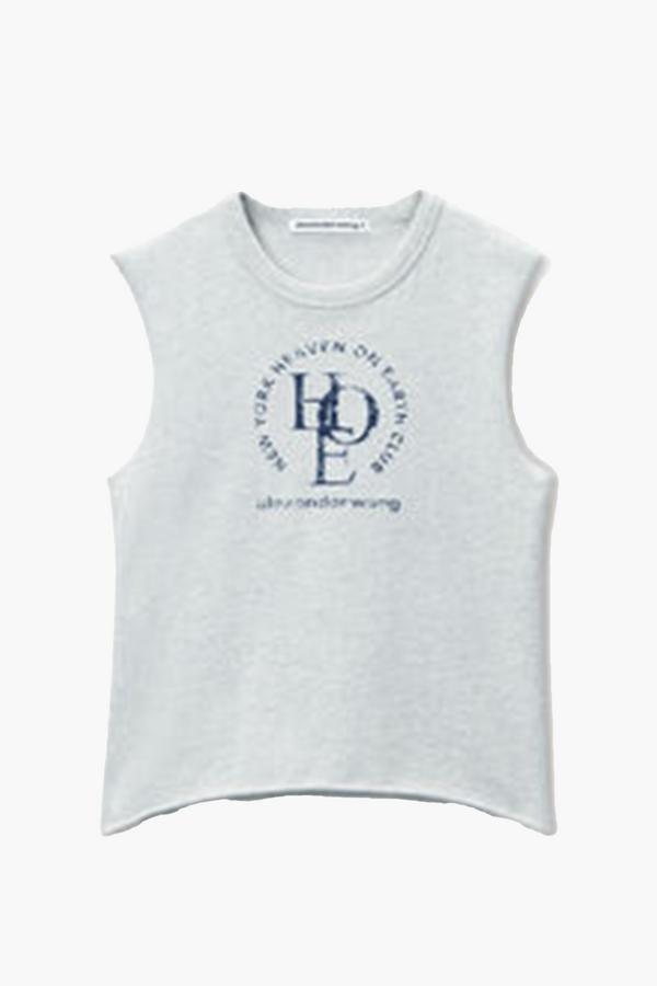 【ALEXANDER WANG】DISTRESSED MUSCLE TEE S ALEXANDER WANG】DISTRESSED MUSCLE TEE S ALEXANDER WANG