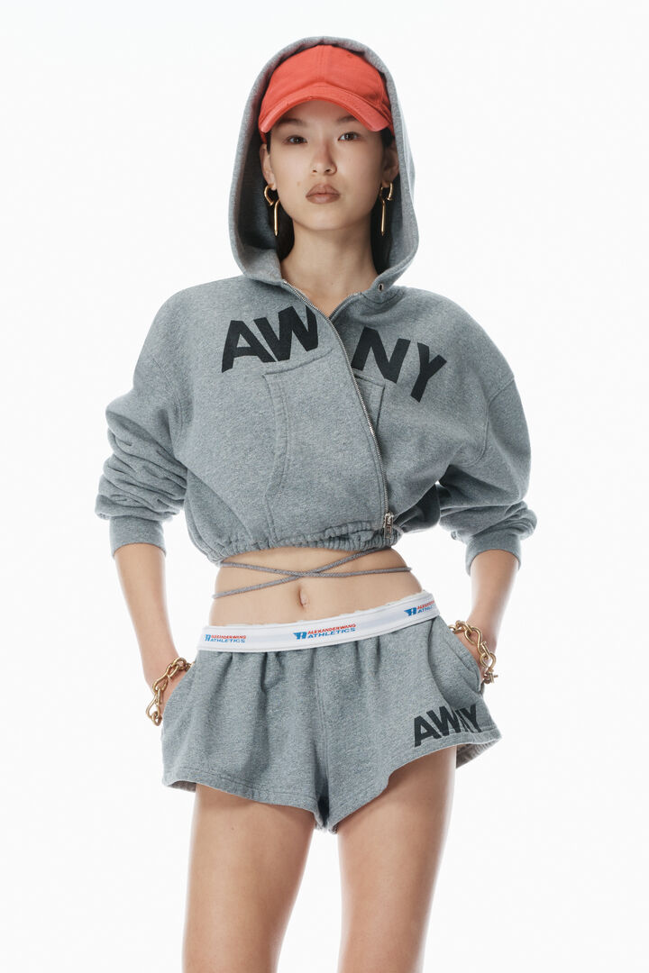 ALEXANDERWANG GRAPHIC DECONSTRUCTED WRAP HOODIE | THE NEW TREND