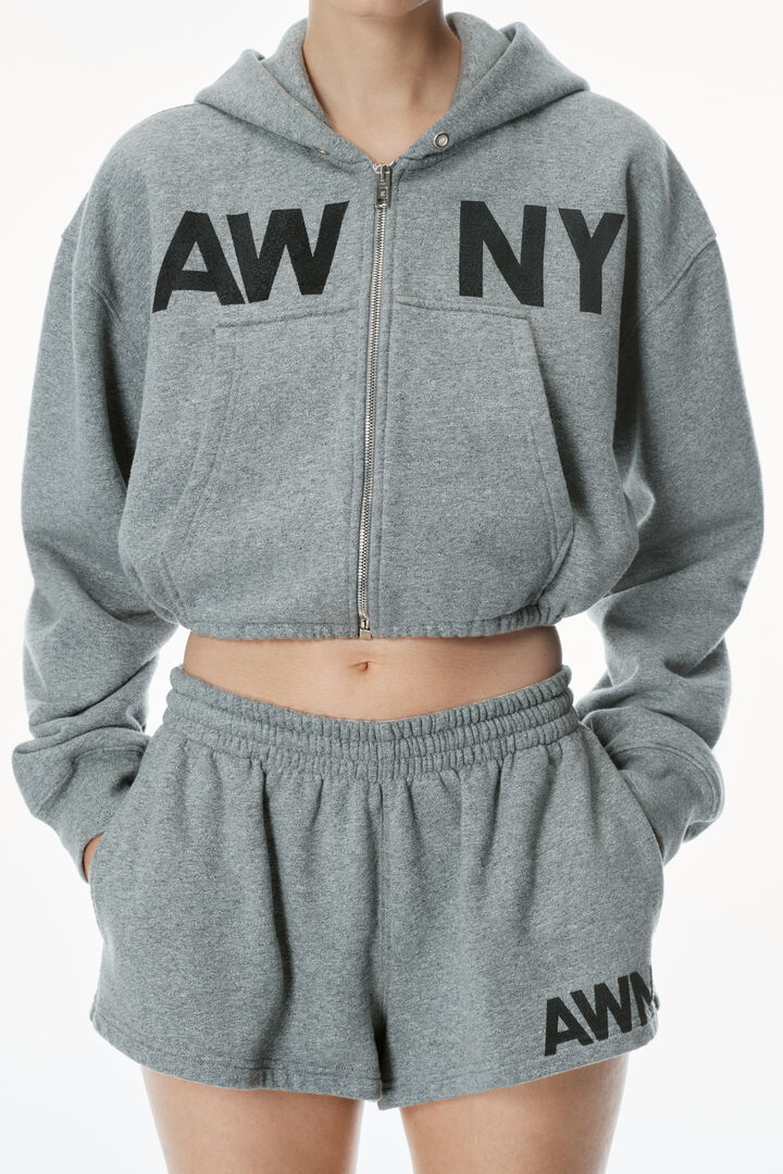 ALEXANDERWANG GRAPHIC DECONSTRUCTED WRAP HOODIE | THE NEW TREND