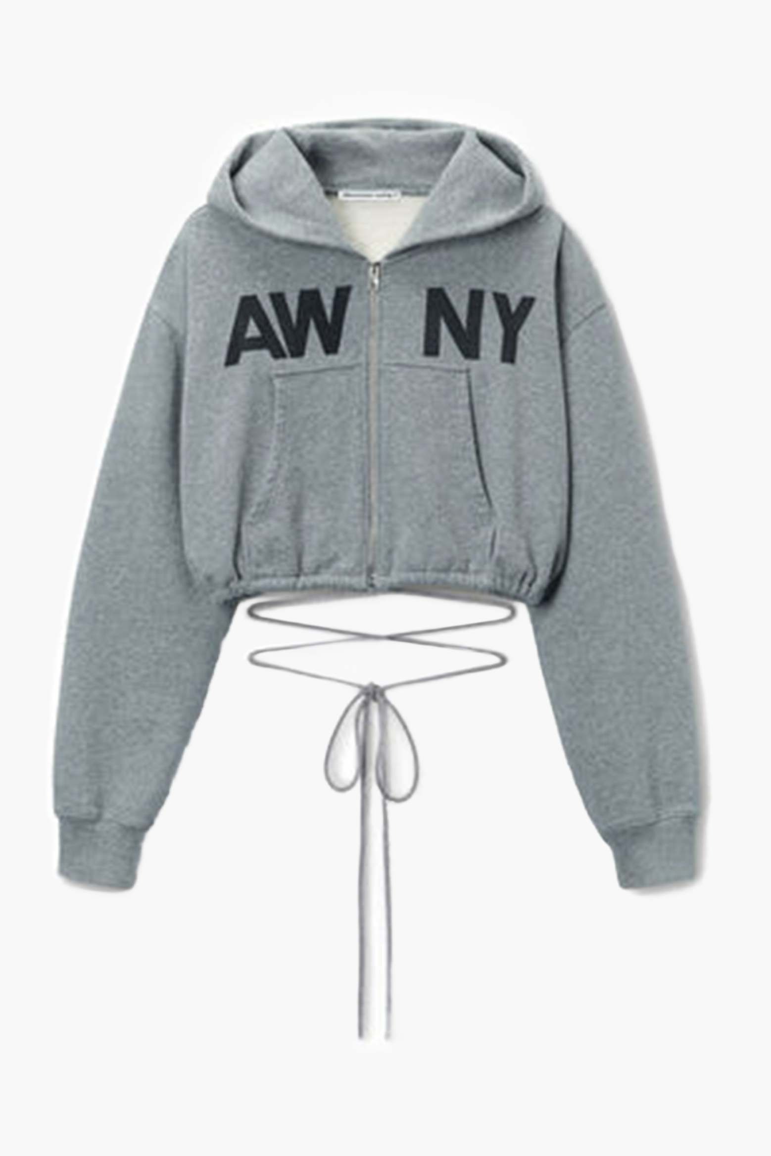 ALEXANDERWANG GRAPHIC DECONSTRUCTED WRAP HOODIE | THE NEW TREND