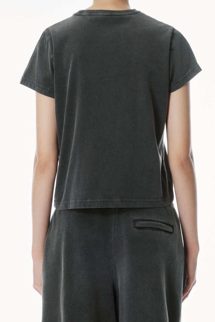 ALEXANDERWANG GRAPHIC SHRUNKEN TEE | THE NEW TREND