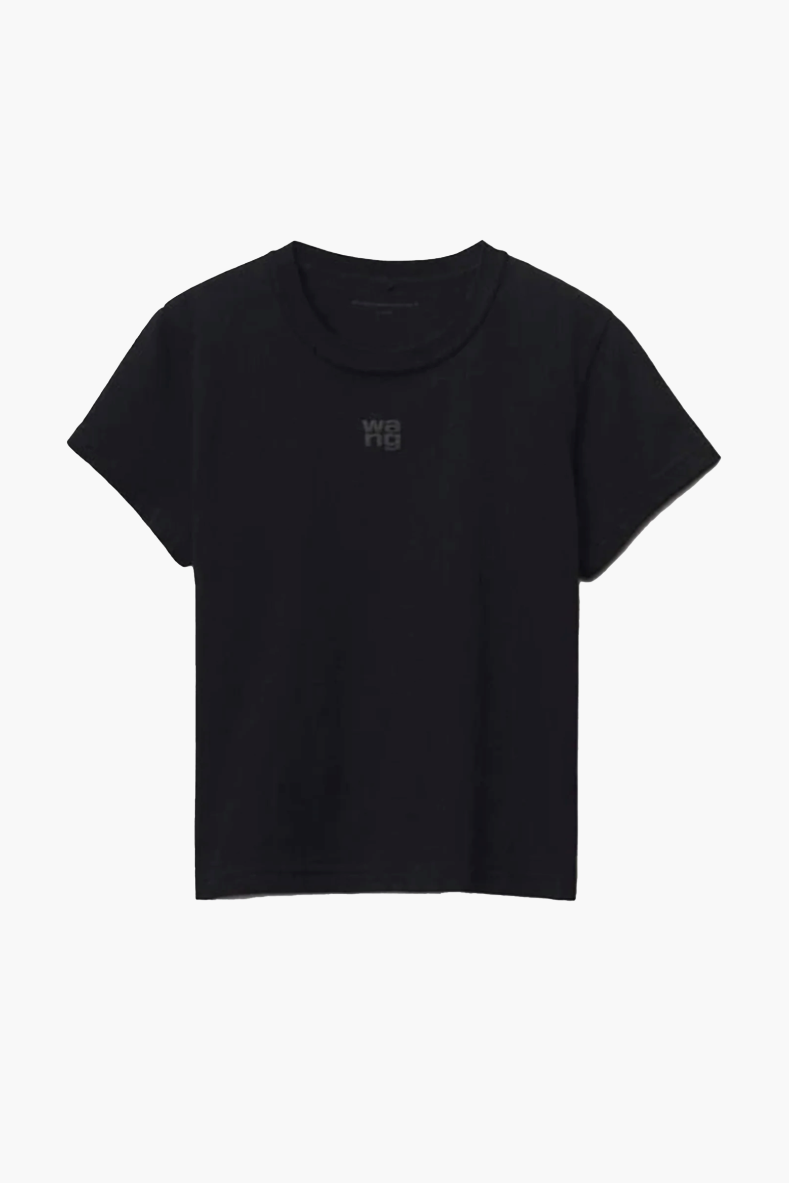 ALEXANDER WANG.T ESSENTIAL JSY SHRUNKEN TEE W/PUFF LOGO | THE NEW TREND