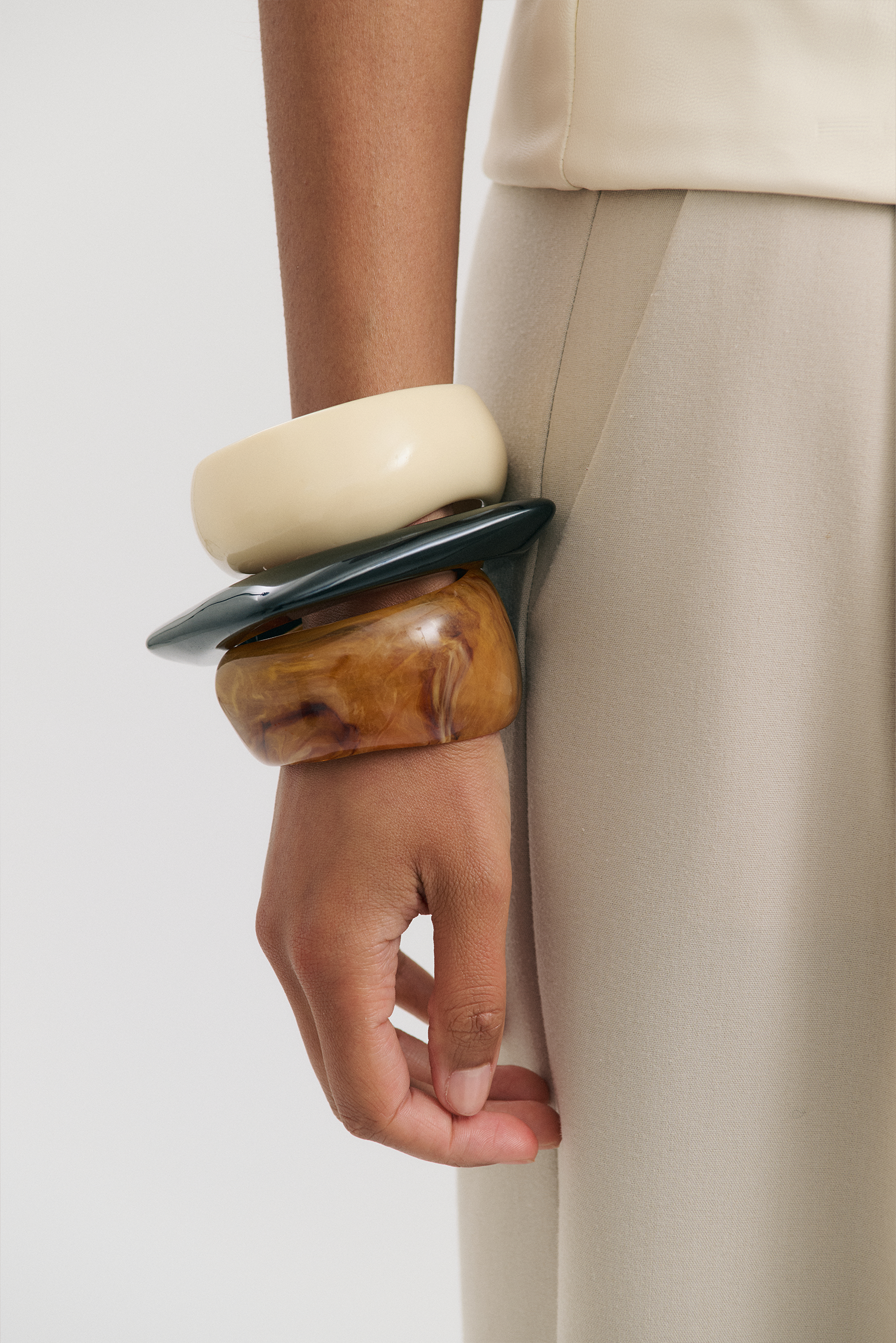 ANNA ROSSI BE SQUARE BANGLE | THE NEW TREND