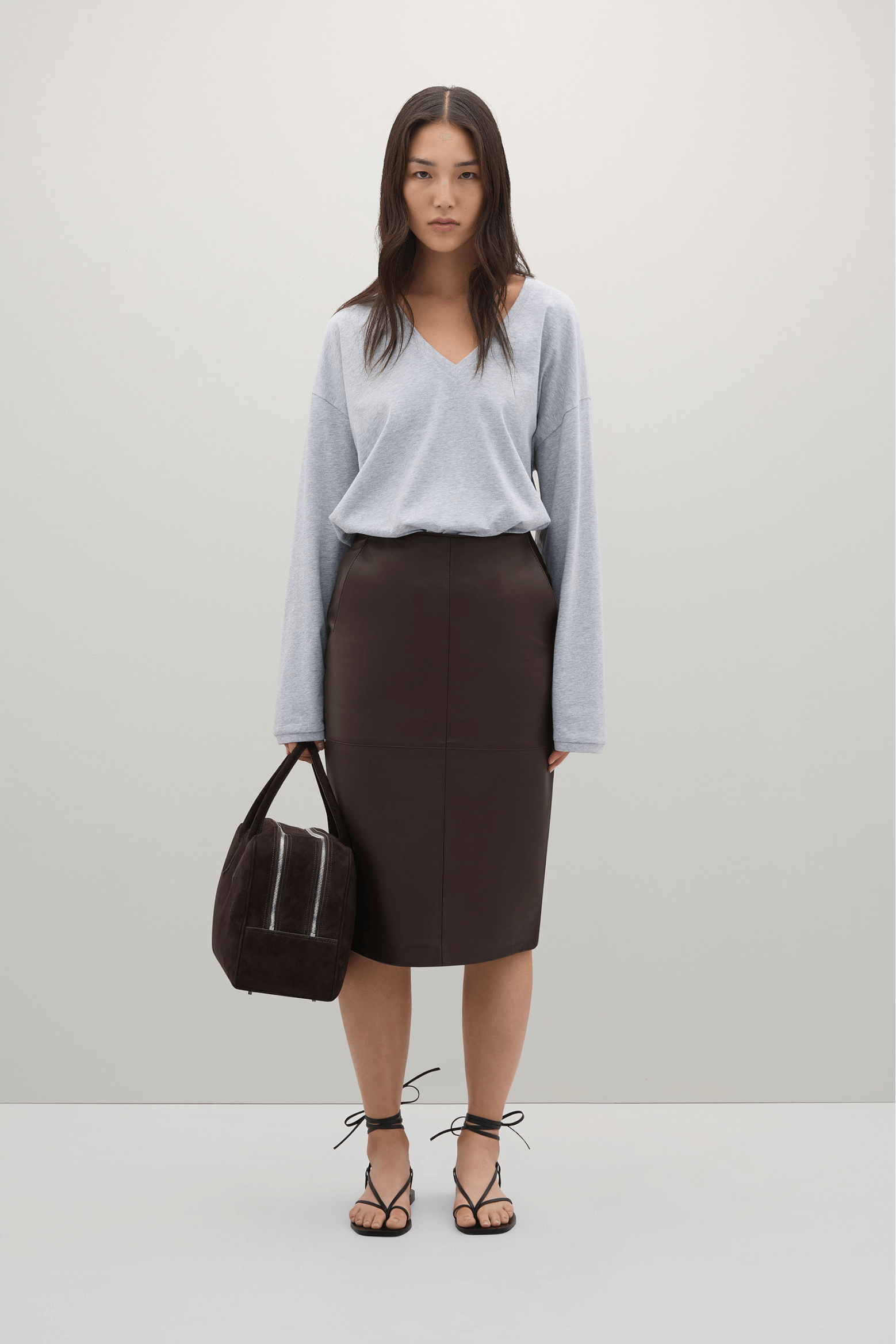 A.EMERY WRIGHT LEATHER SKIRT | THE NEW TREND