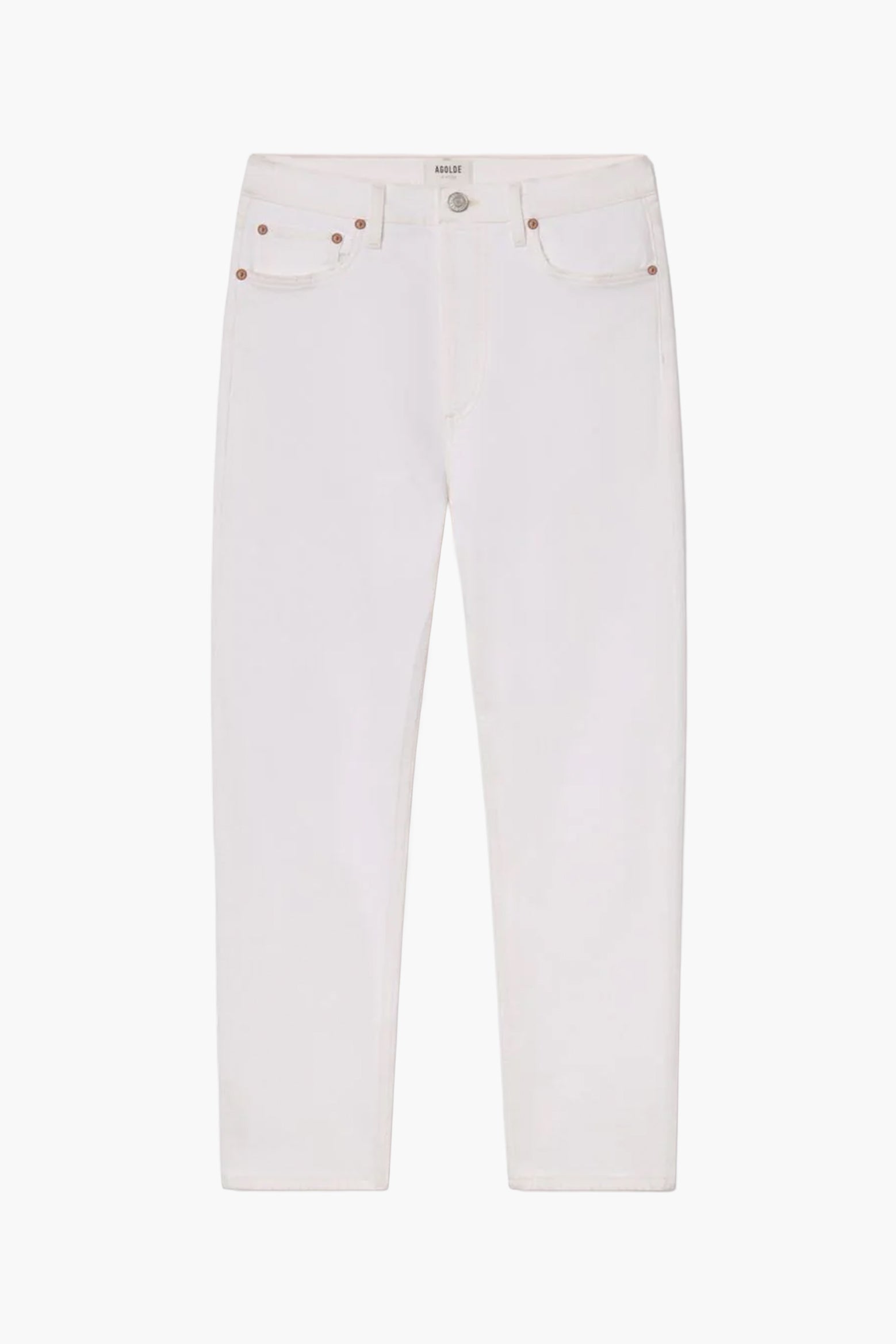 AGOLDE 90'S PINCH WAIST JEAN IN MARSHMELLOW | THE NEW TREND 

