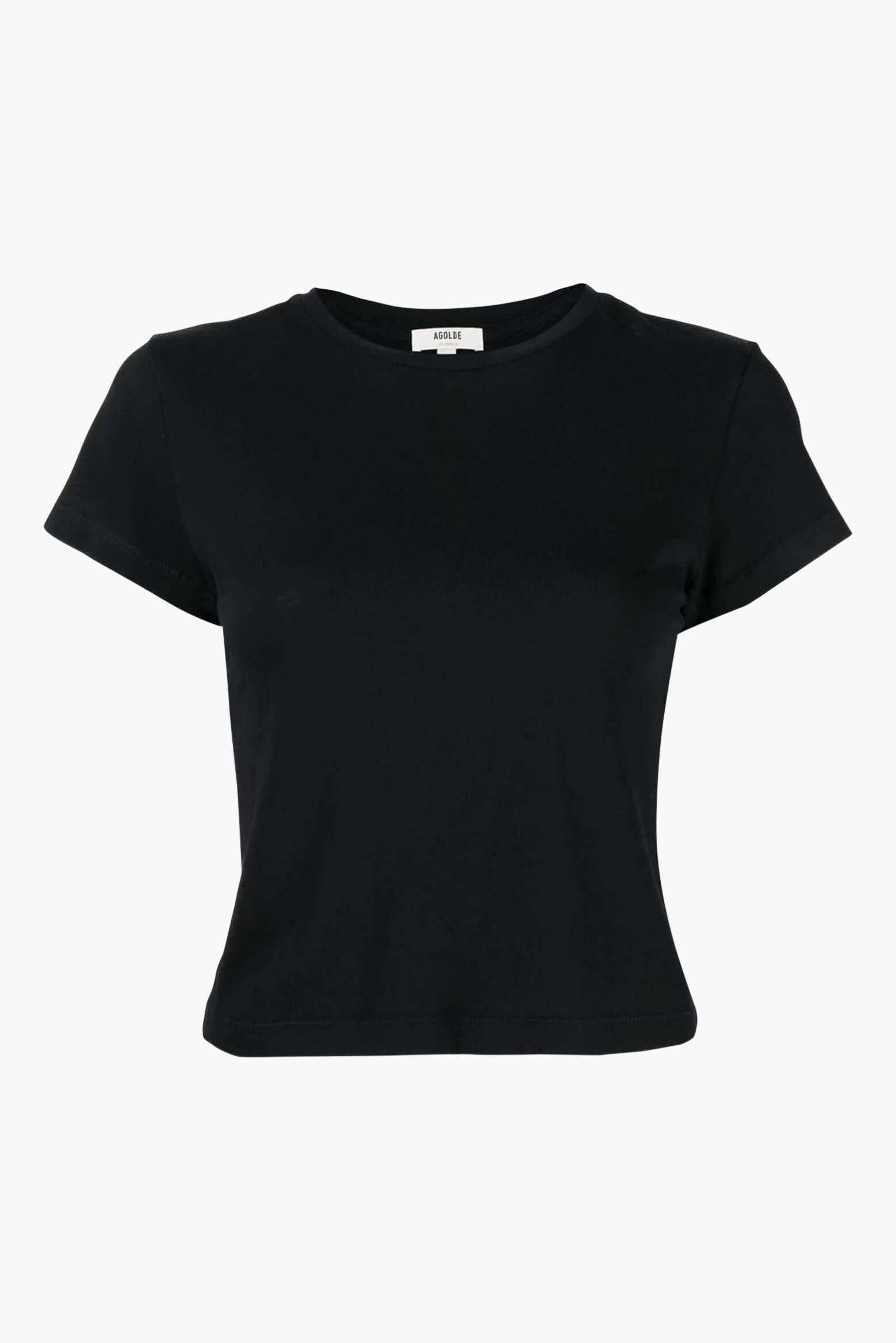 Agolde Adine Shrunken Tee in Nocturne from The New Trend