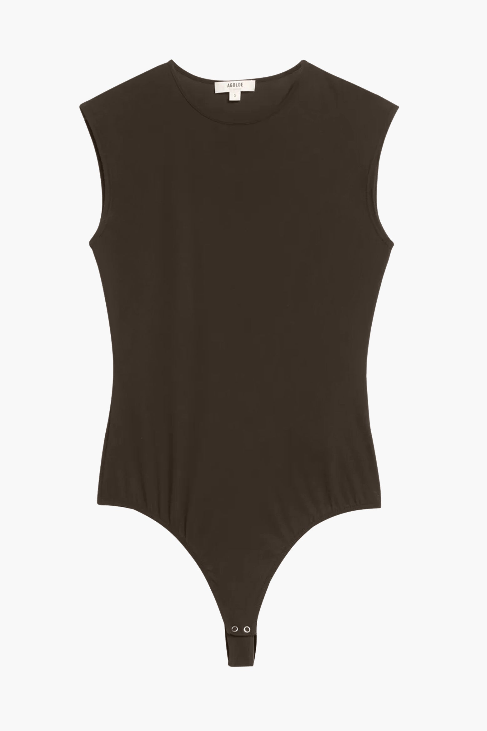 The Agolde Aura Sleeveless Bodysuit in Potion available at The New Trend Australia