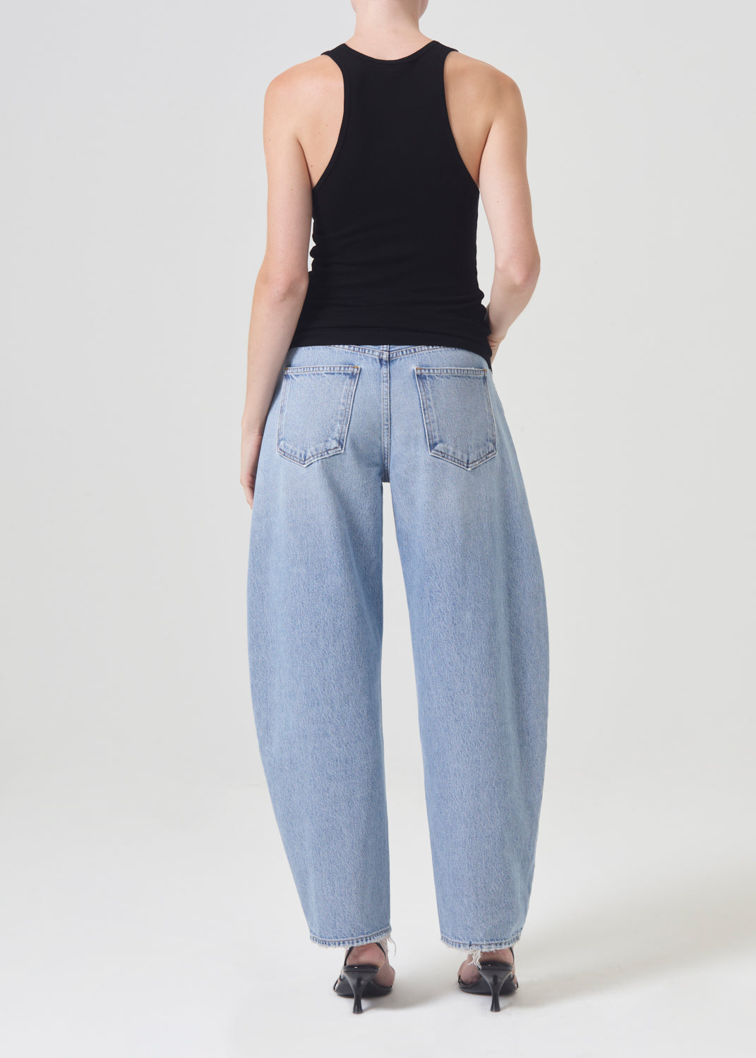 AGOLDE Balloon Ultra High Rise Curved Jean in Conflict The New Trend