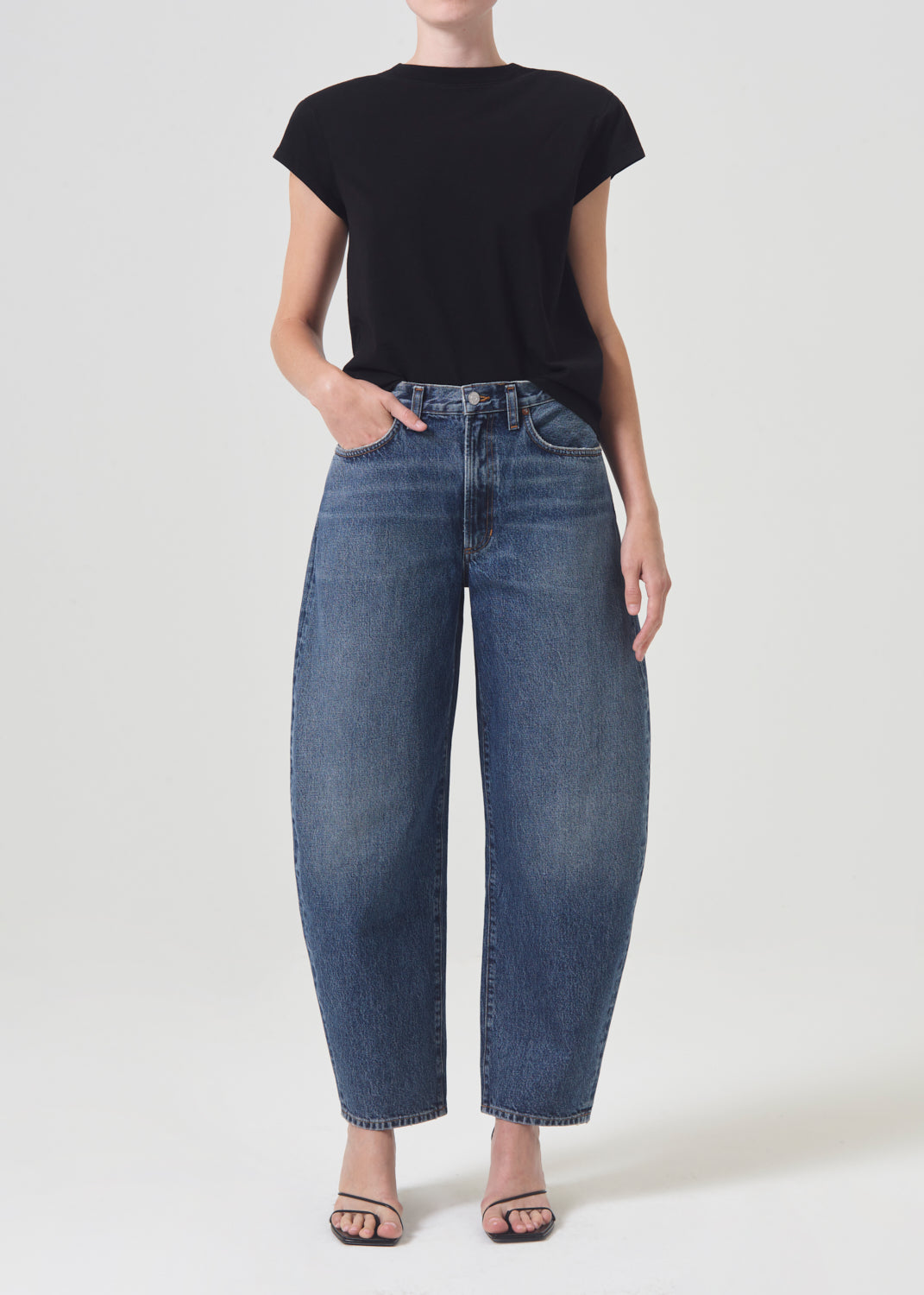 AGOLDE Balloon Ultra High Rise Curved Jean in Control The New Trend