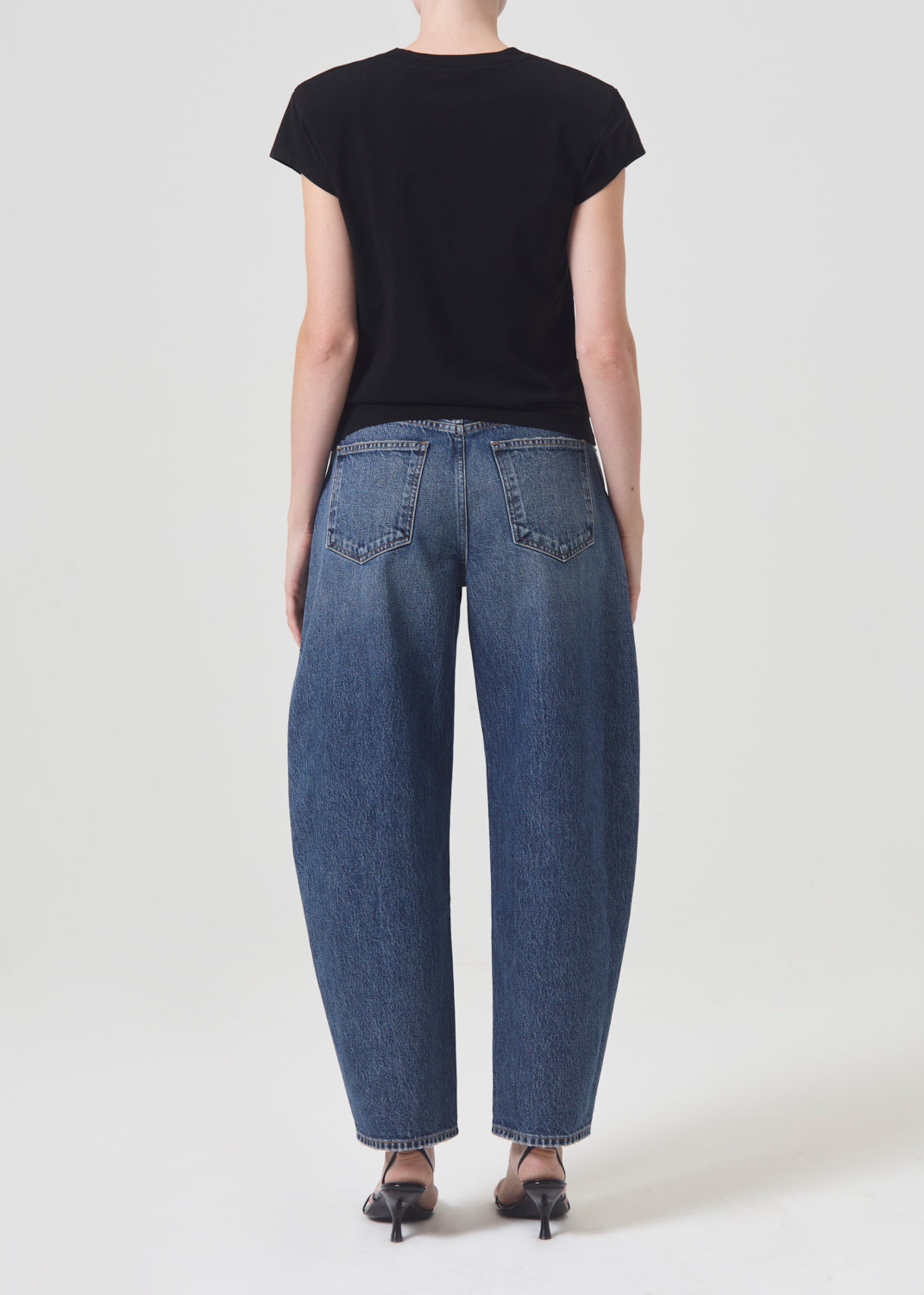 Agolde Balloon Ultra High Rise Curved Jean in Control available at The New Trend Australia
