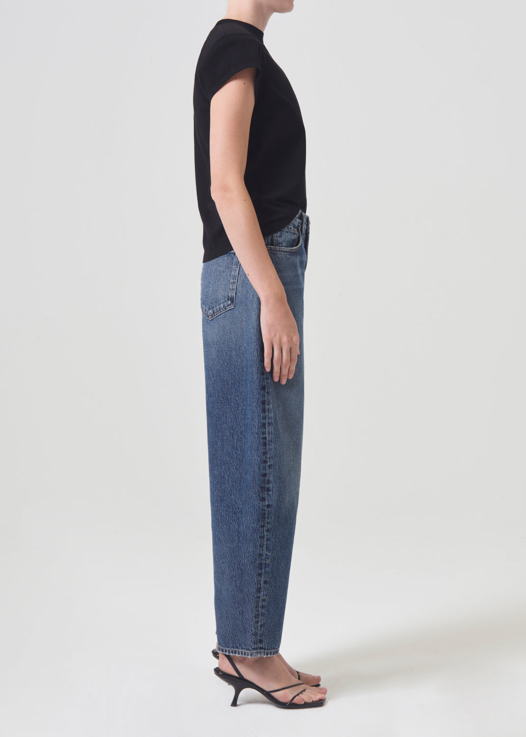 AGOLDE Balloon Ultra High Rise Curved Jean in Control The New Trend