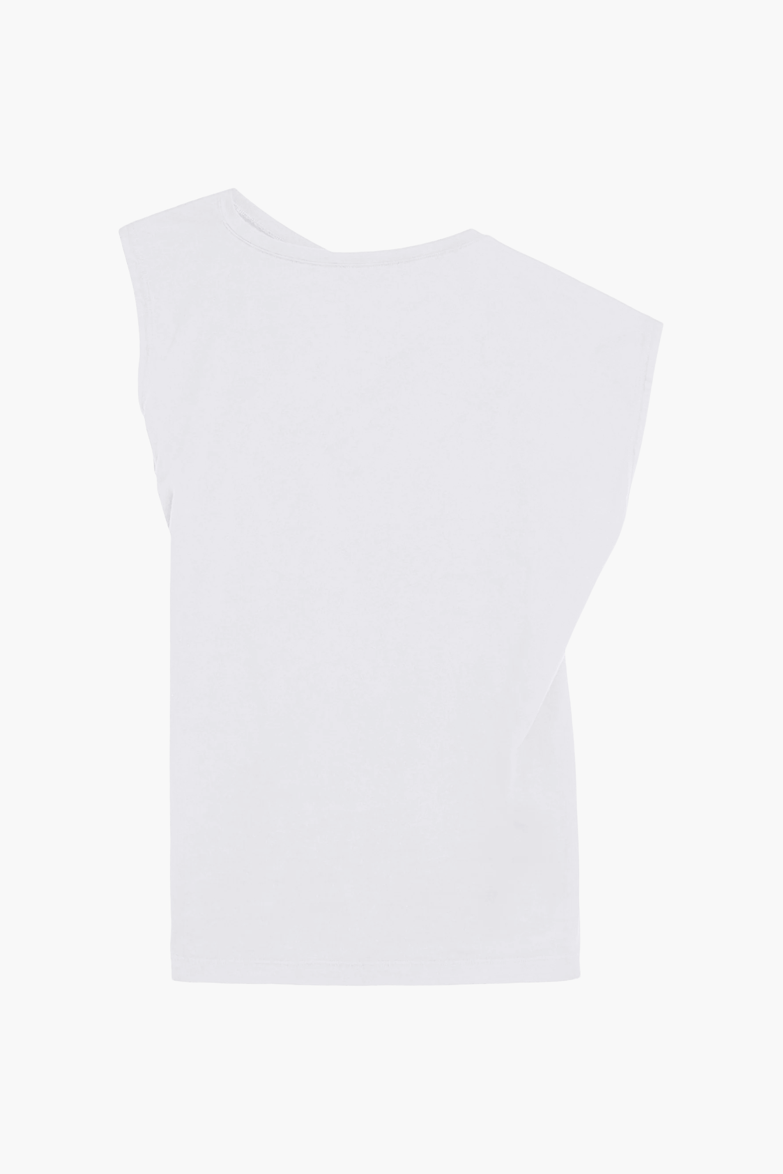 AGOLDE BETH TEE IN WHITE | THE NEW TREND