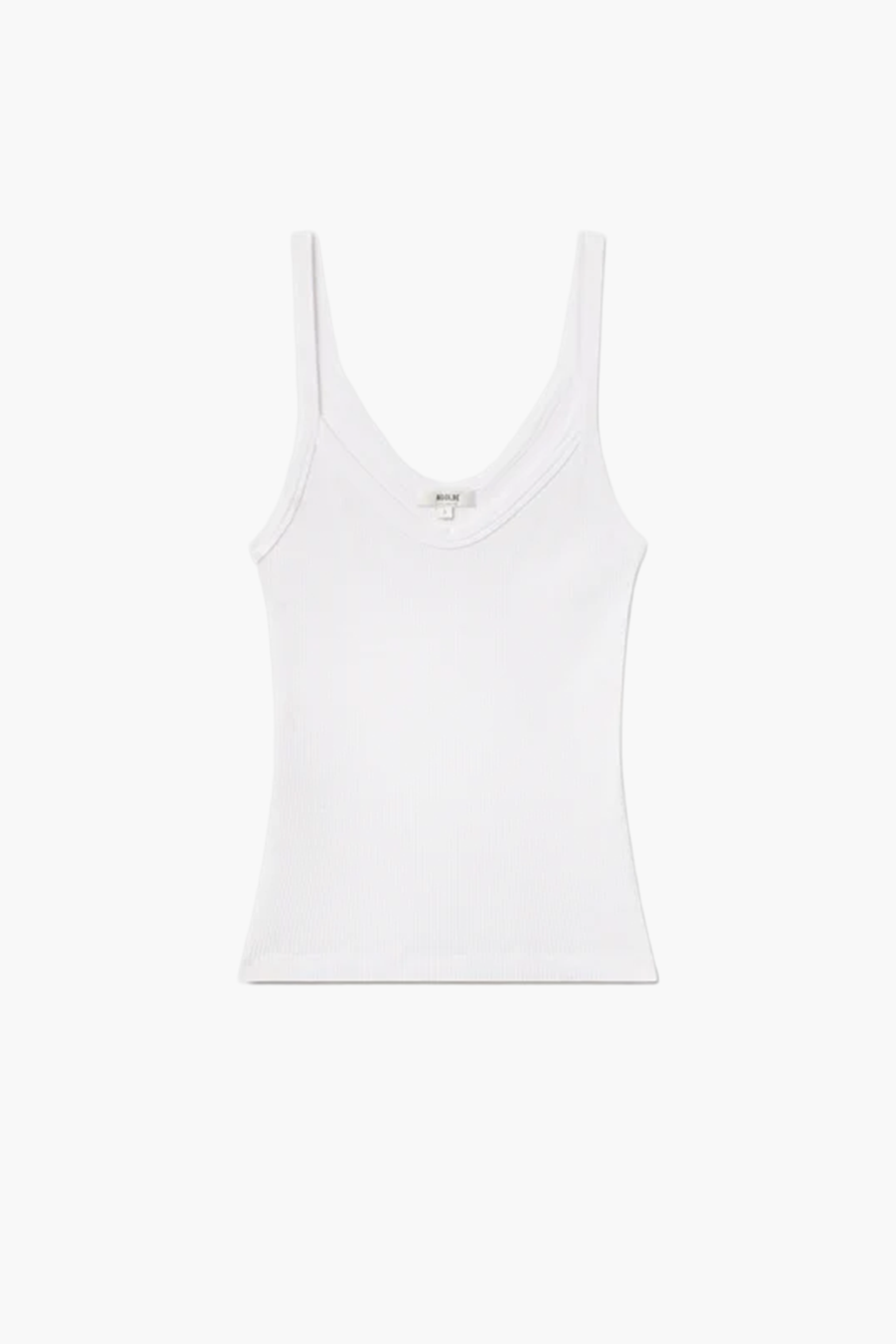 AGOLDE JORDAN TANK IN WHITE | THE NEW TREND