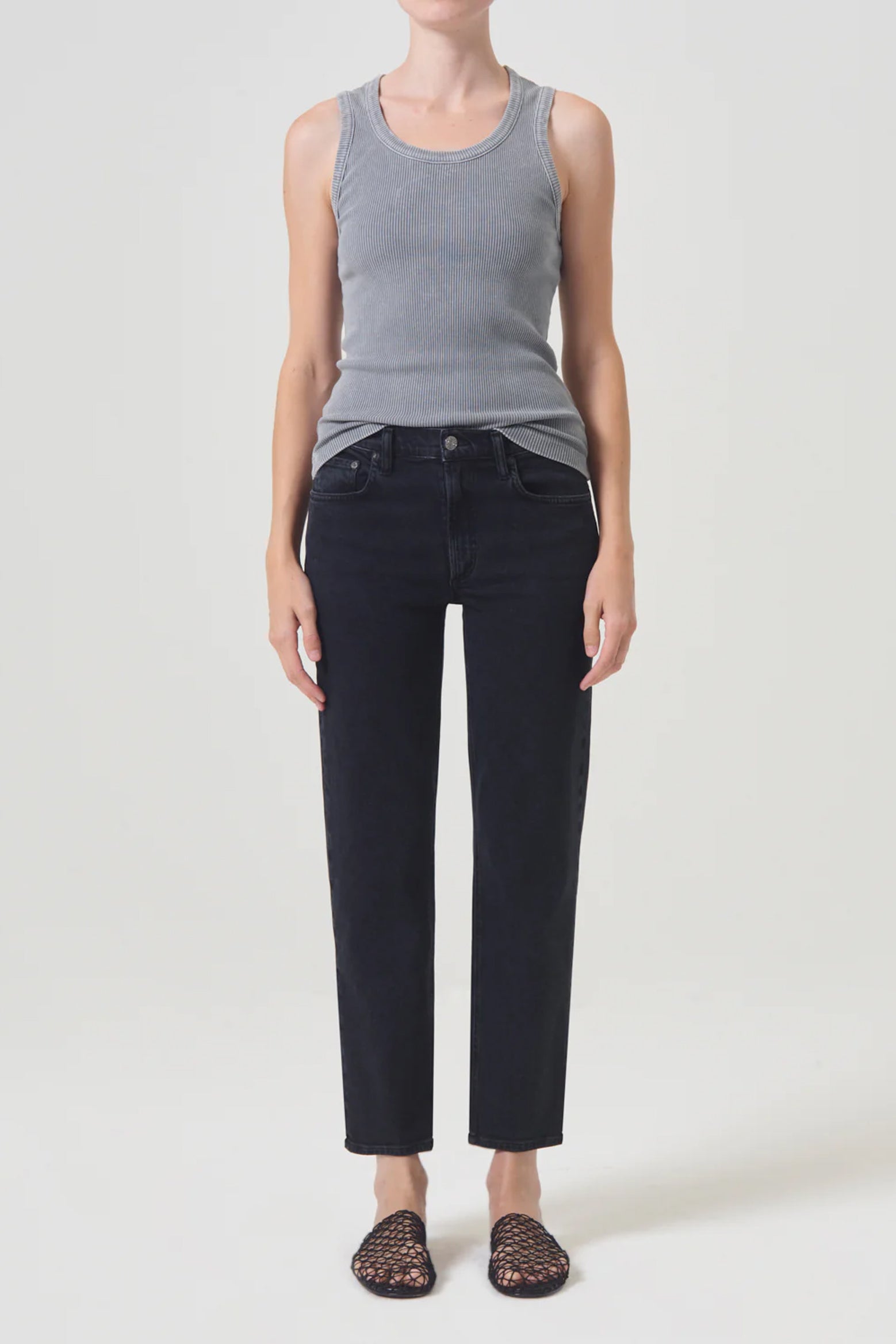 AGOLDE Kye Straight Jean in Pepper | The New Trend Australia