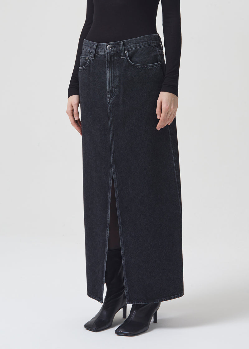 AGOLDE Leif Skirt in Spider | The New Trend