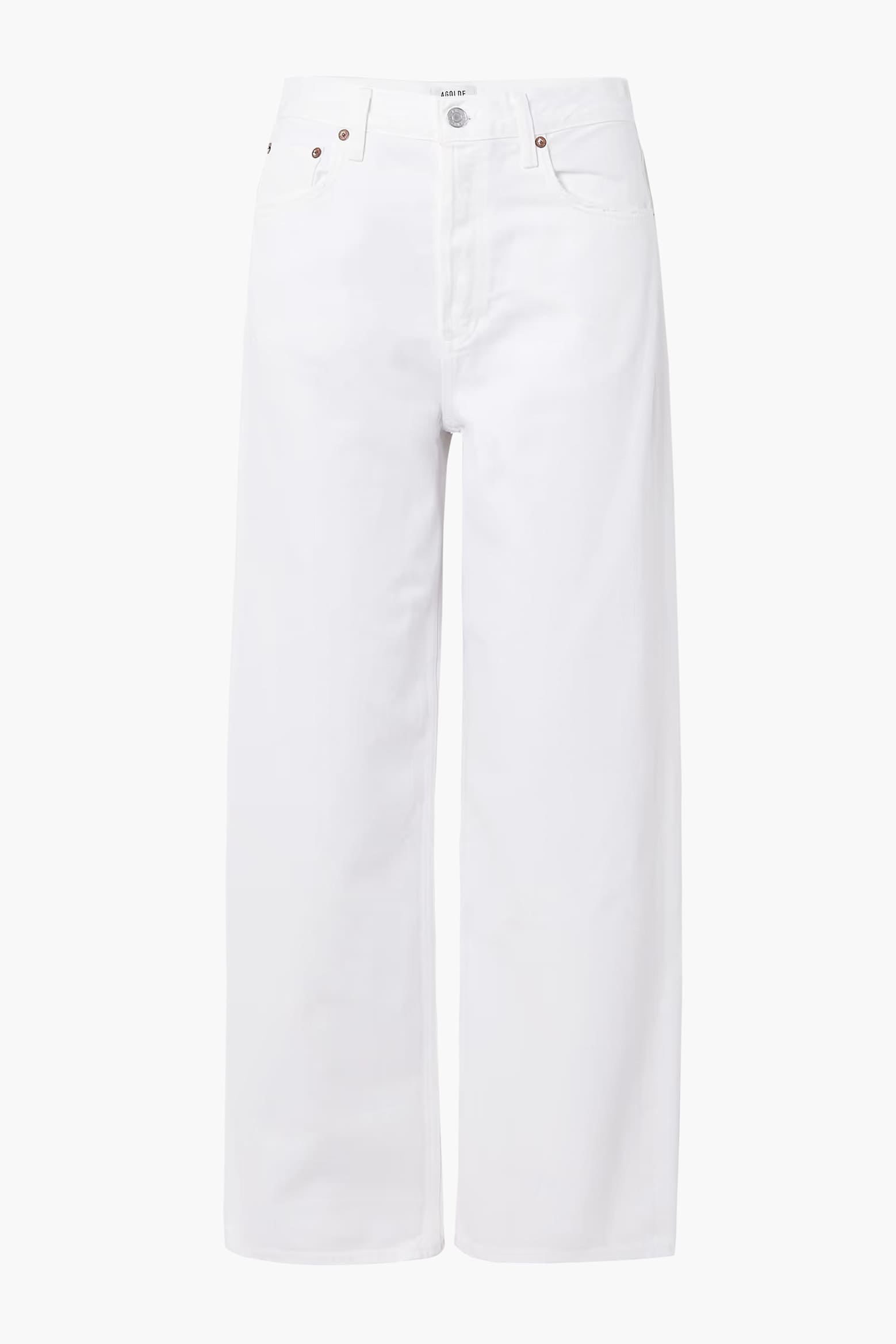 Agolde Low Slung Baggy Jean in Milkshake available at The New Trend Australia.