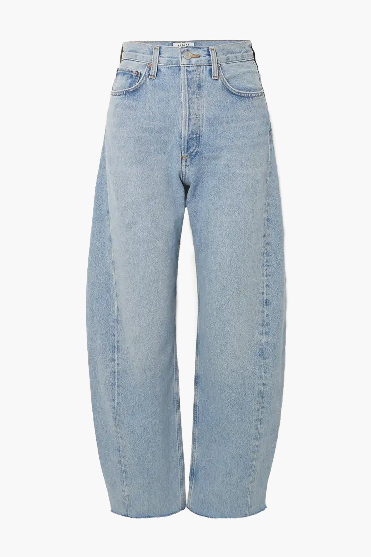 AGOLDE Luna High Rise Pieced Jean in Void The New Trend