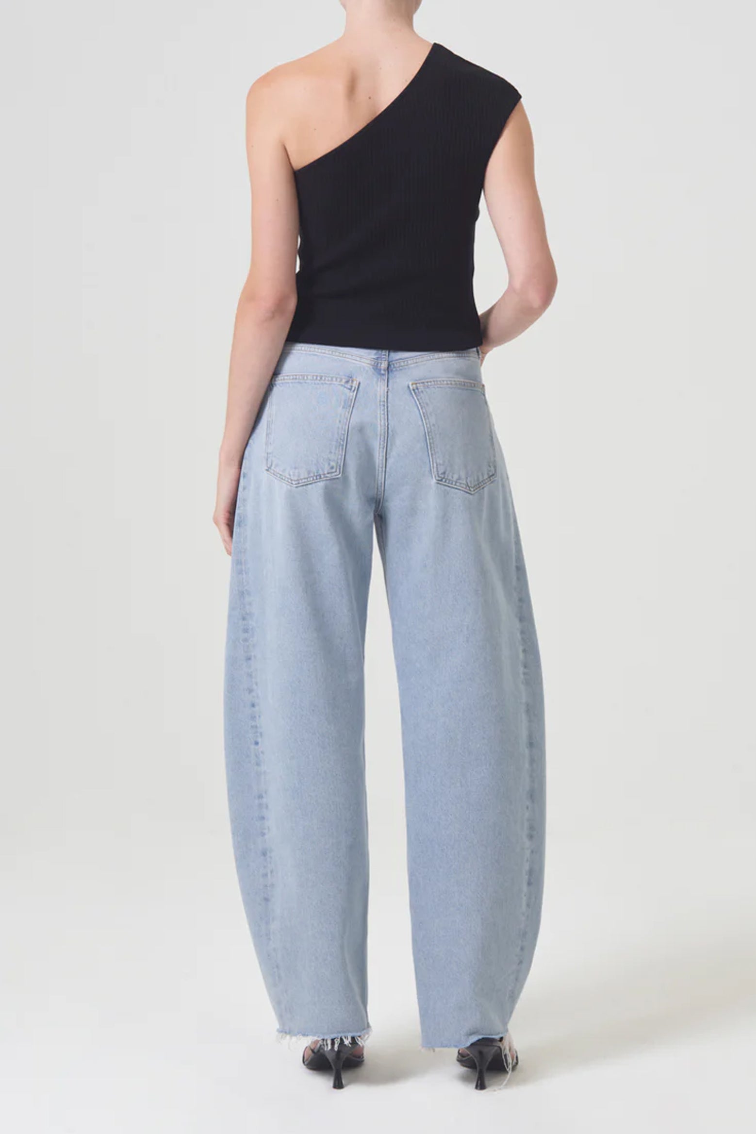 Agolde High Rise Pieced Jean in Void available at The New Trend Australia.