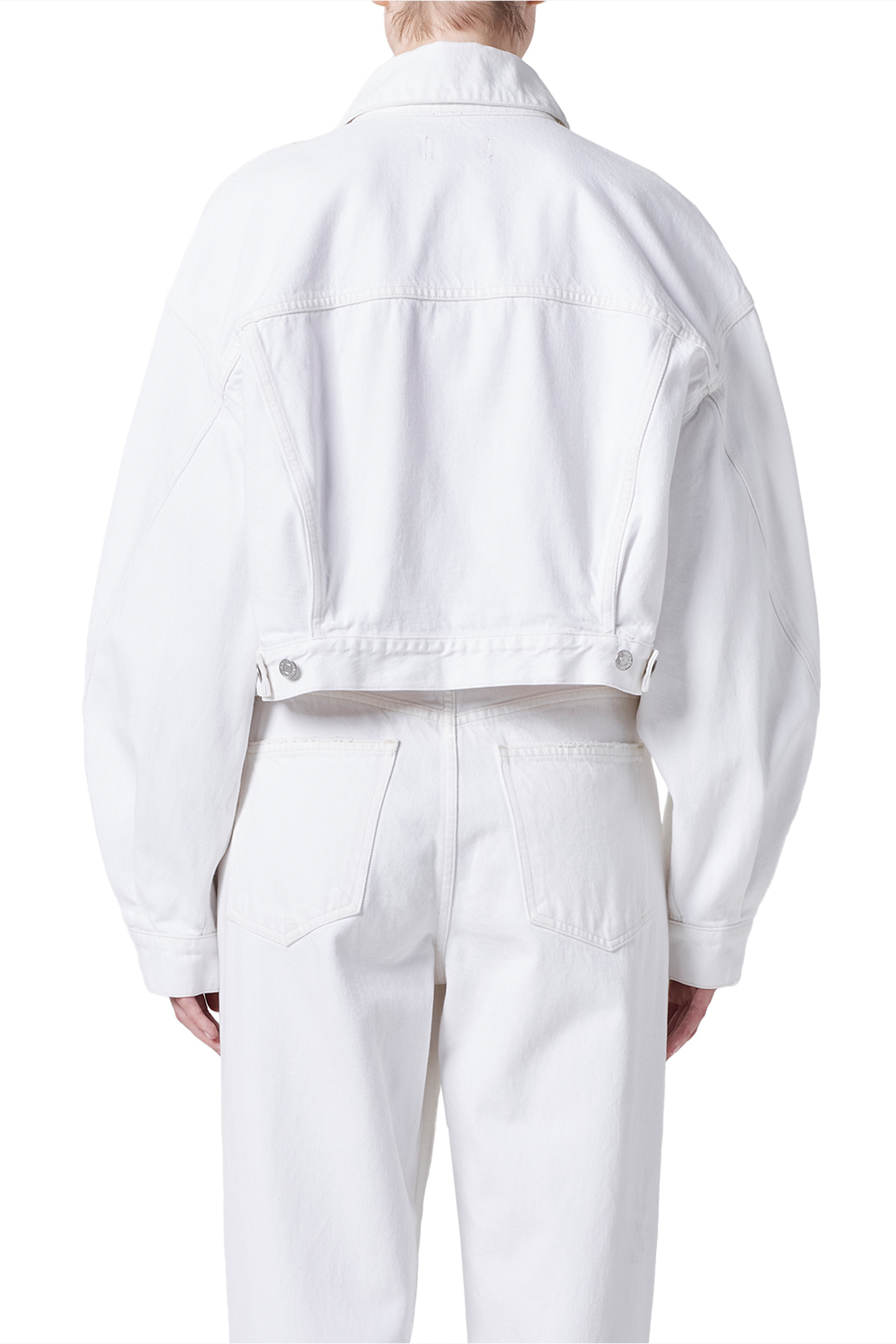 AGOLDE PALMER JACKER IN MILKSHAKE | THE NEW TREND