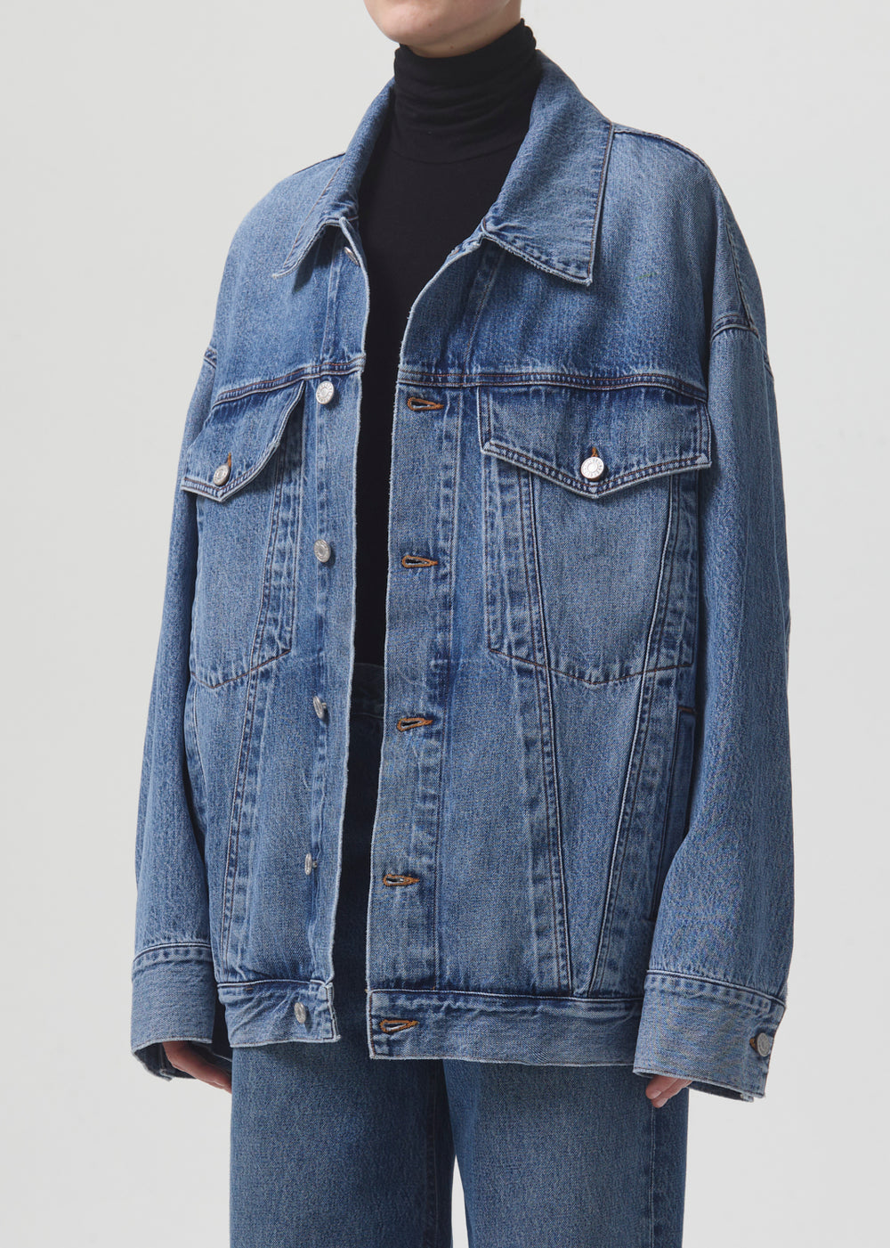 Oversized denim jacket clearance australia