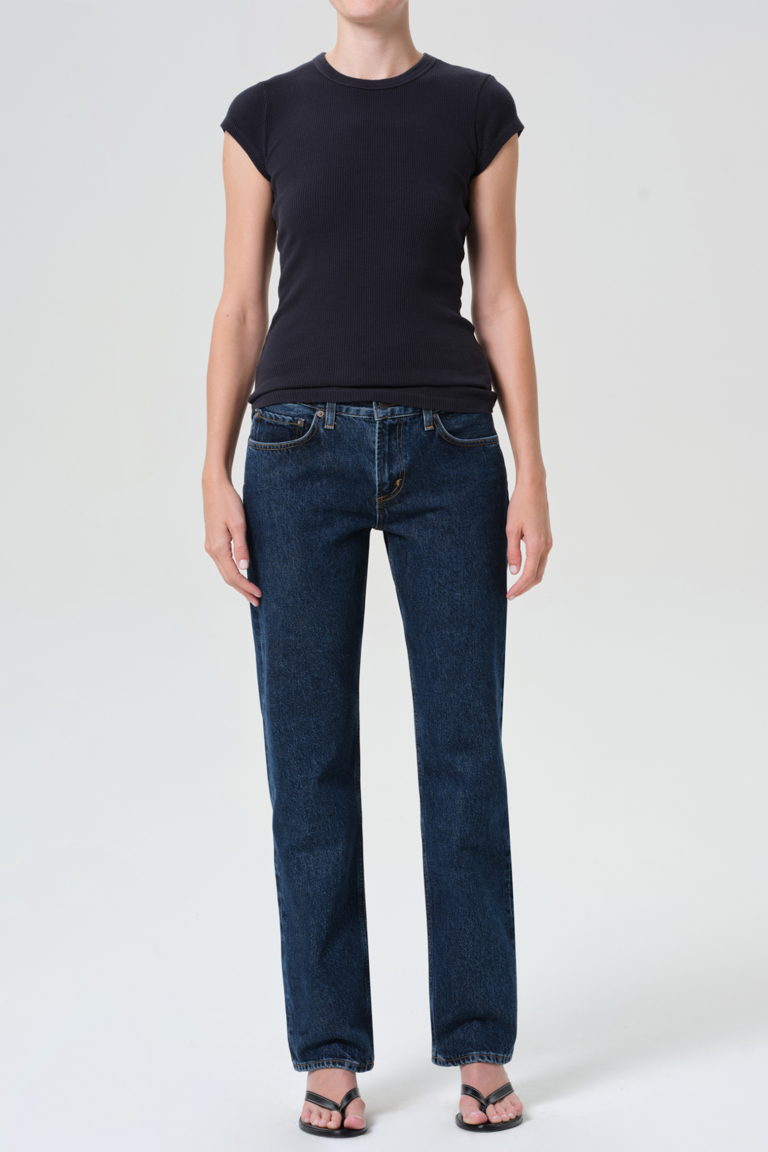 AGOLDE LOW RISE SLIM PENDULUM | THE NEW TREND