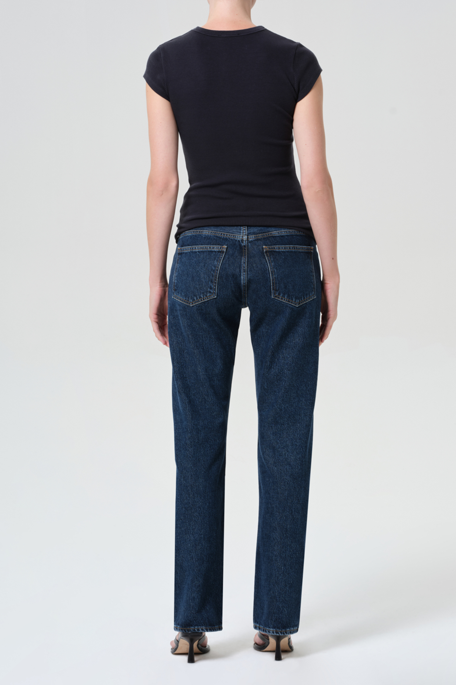 AGOLDE LOW RISE SLIM PENDULUM JEAN | THE NEW TREND