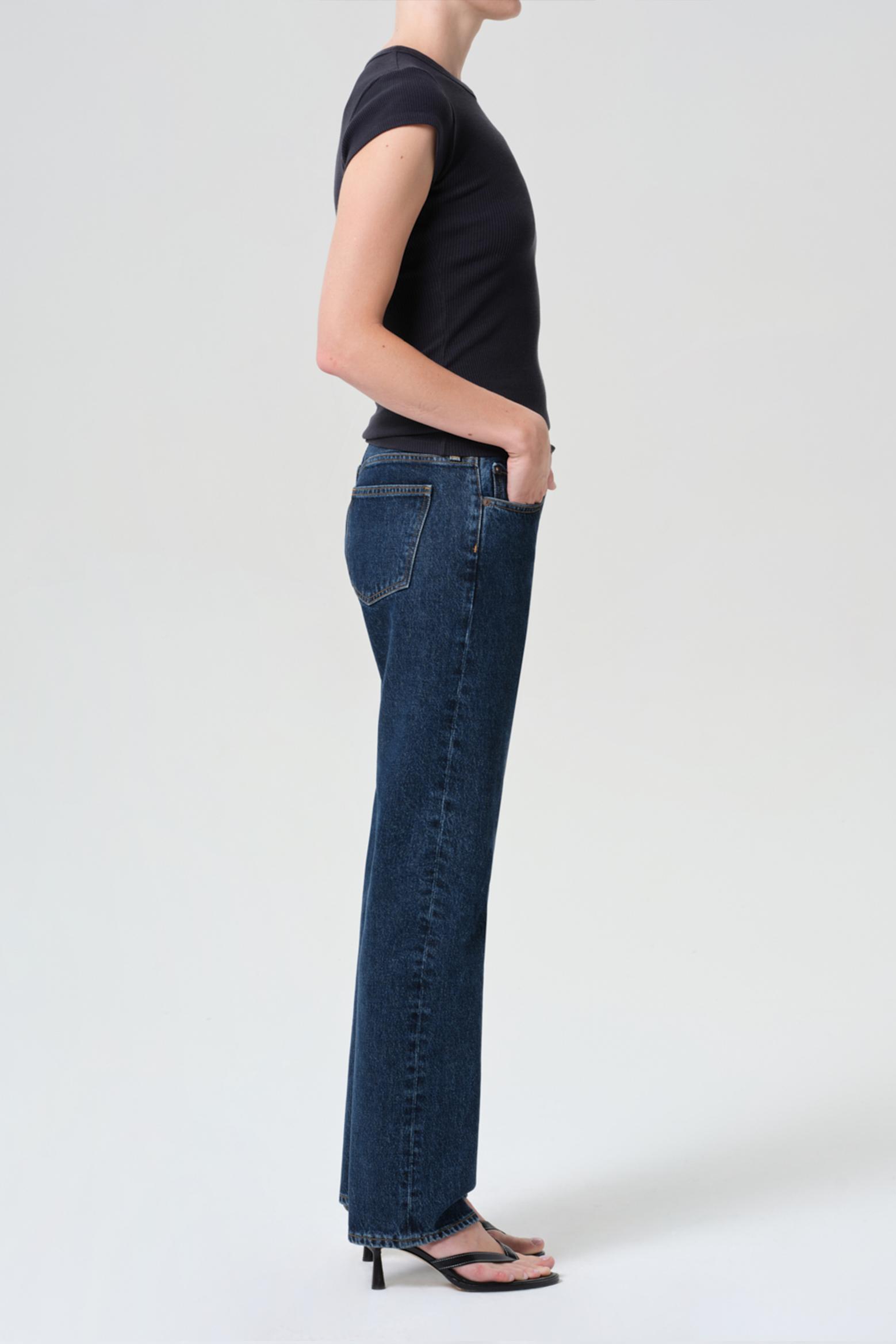 AGOLDE LOW RISE SLIM PENDULUM | THE NEW TREND
