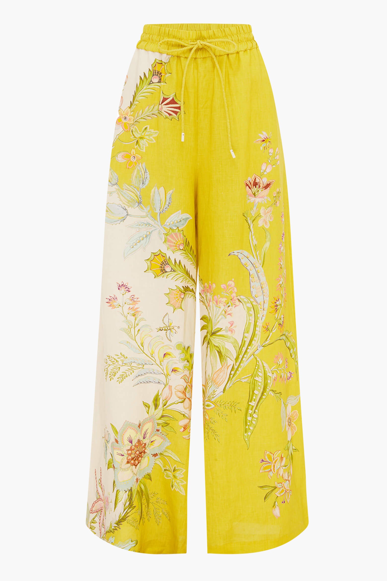 IRA Pant in Lemon/Cream by Alémais from The New Trend