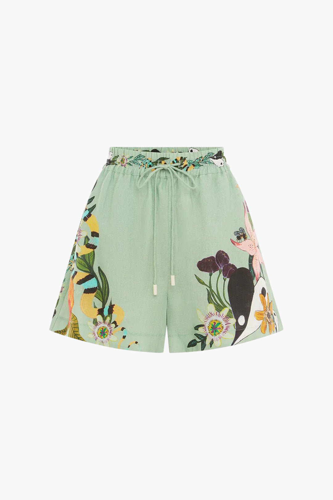 Alemais Meagan Linen Short in Jade available at The New Trend Australia.