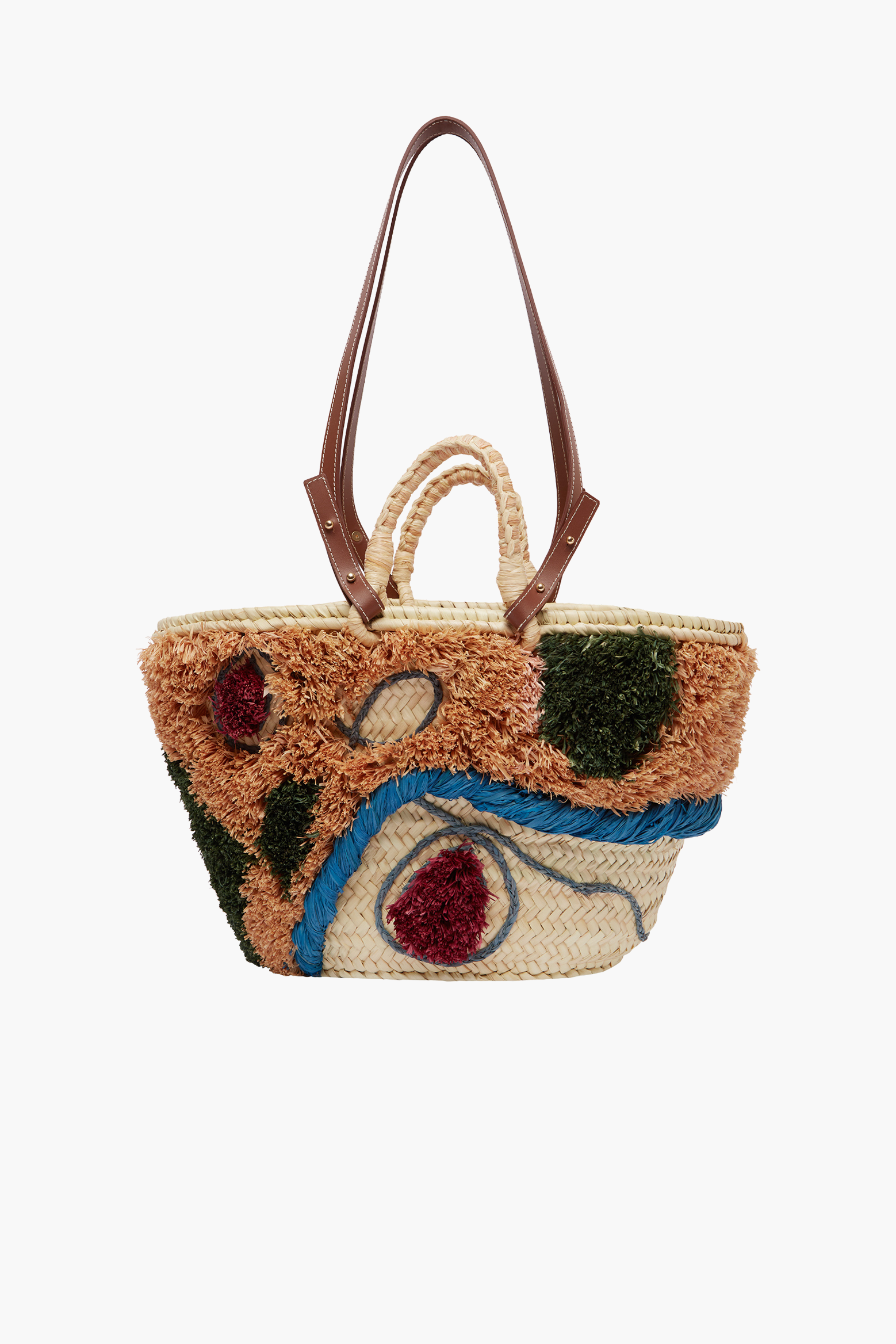 ALÉMAIS MICHELLE TUFTED MIDI BASKET | THE NEW TREND