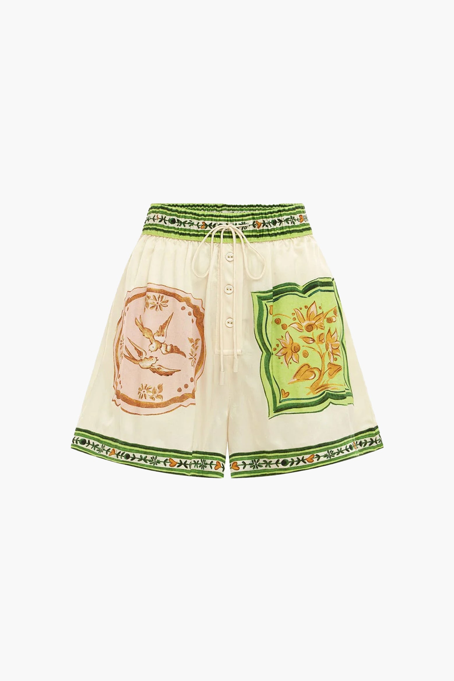 Alemais Procelain Silk Short in Cream available at The New Trend Australia. 
