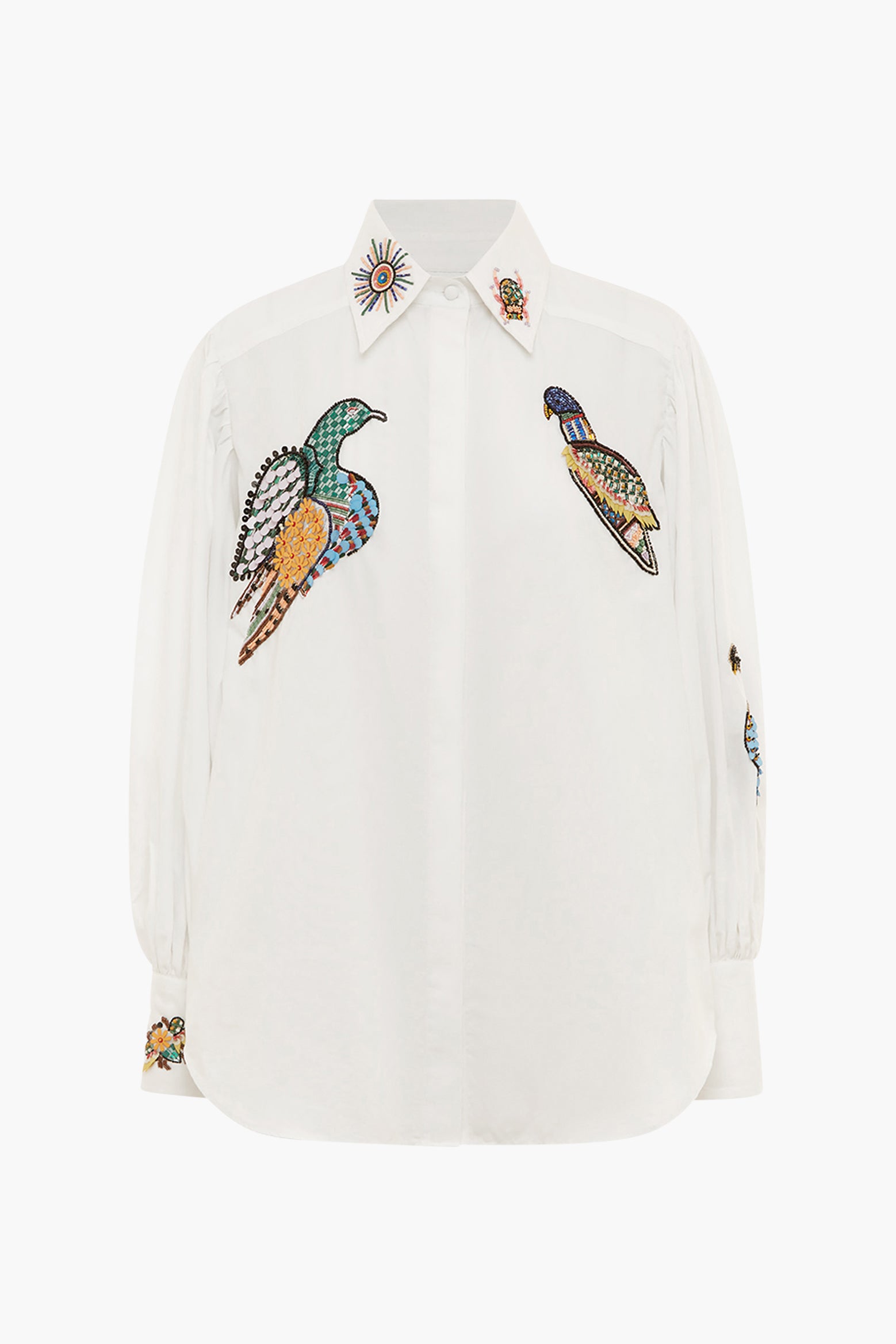 Alemais Rowena Beaded Shirt in Ivory available at TNT The New Trend Australia.