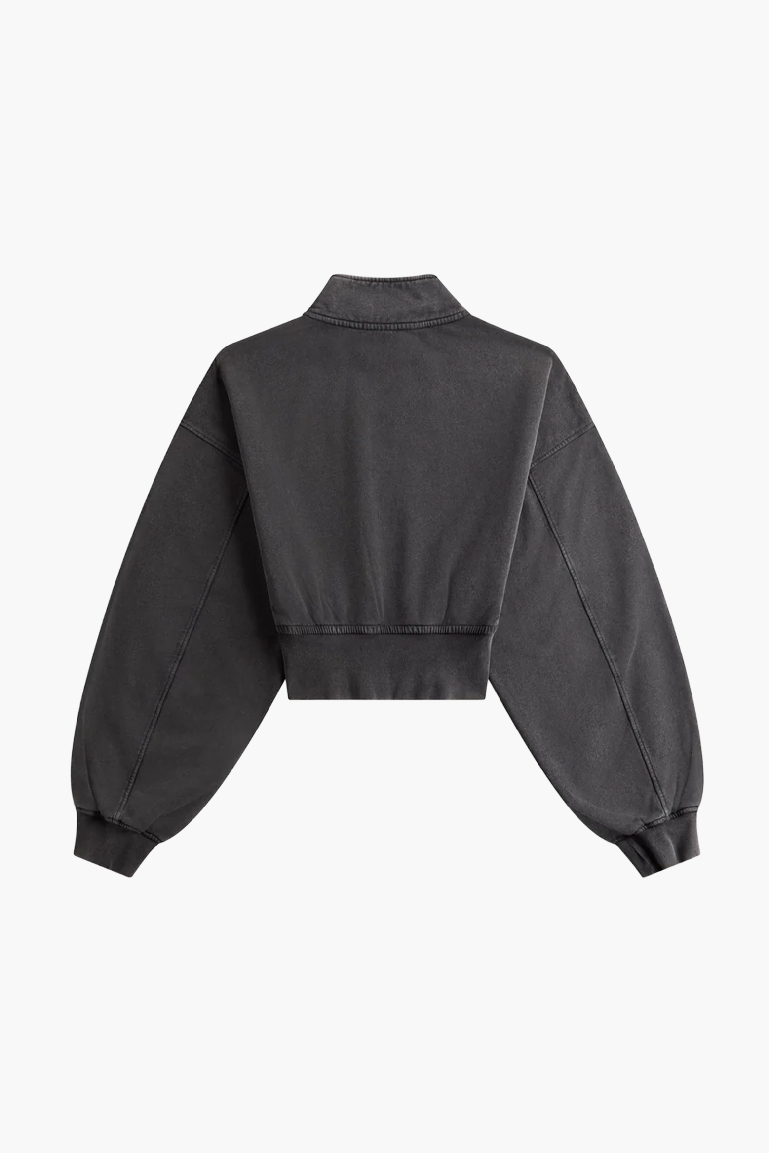 ALEXANDER WANG.T CROPPED HALF ZIP PULL OVER | THE NEW TREND