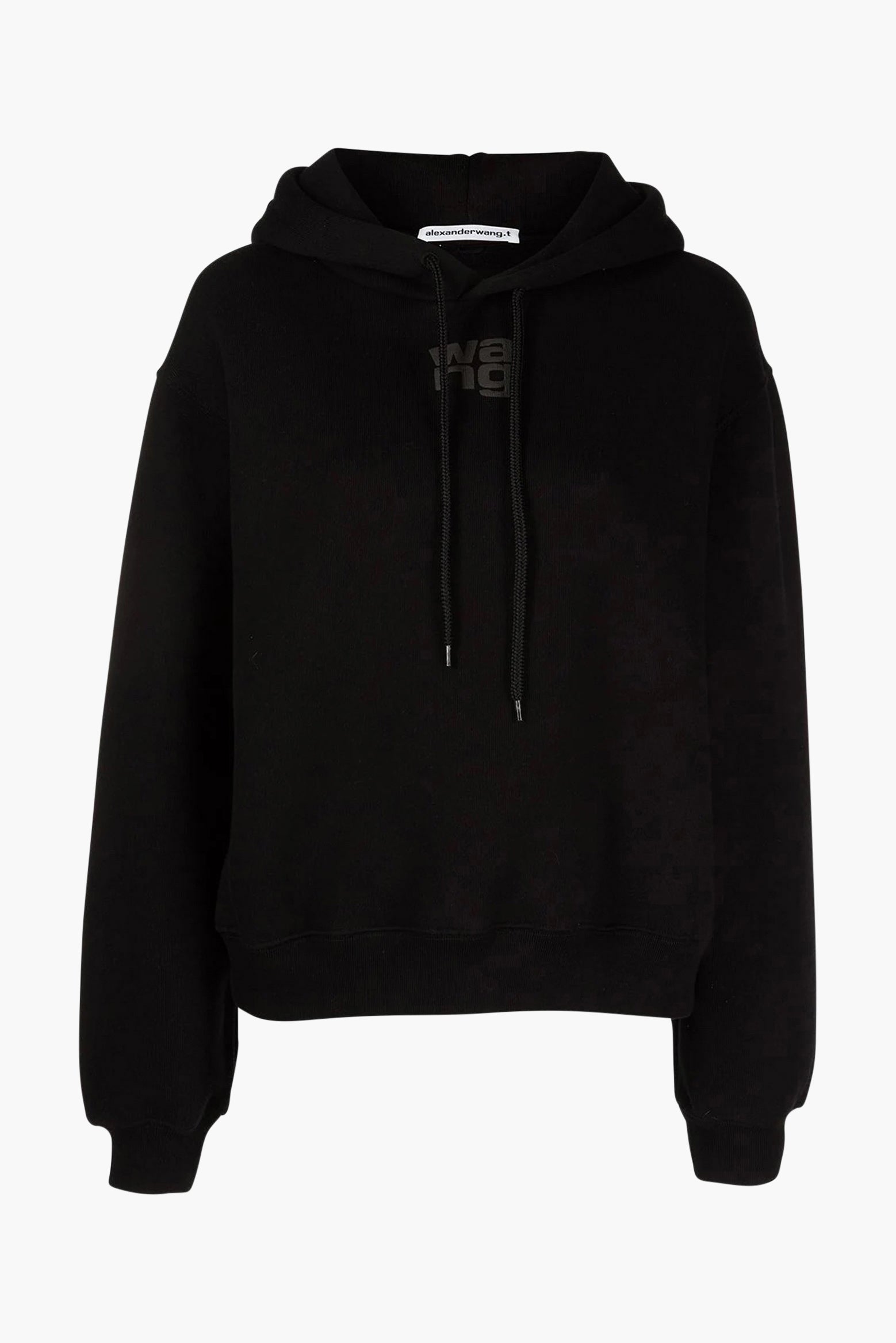 Alexander Wang Essential Terry Hoodie with Puff Paint Logo by The New Trend