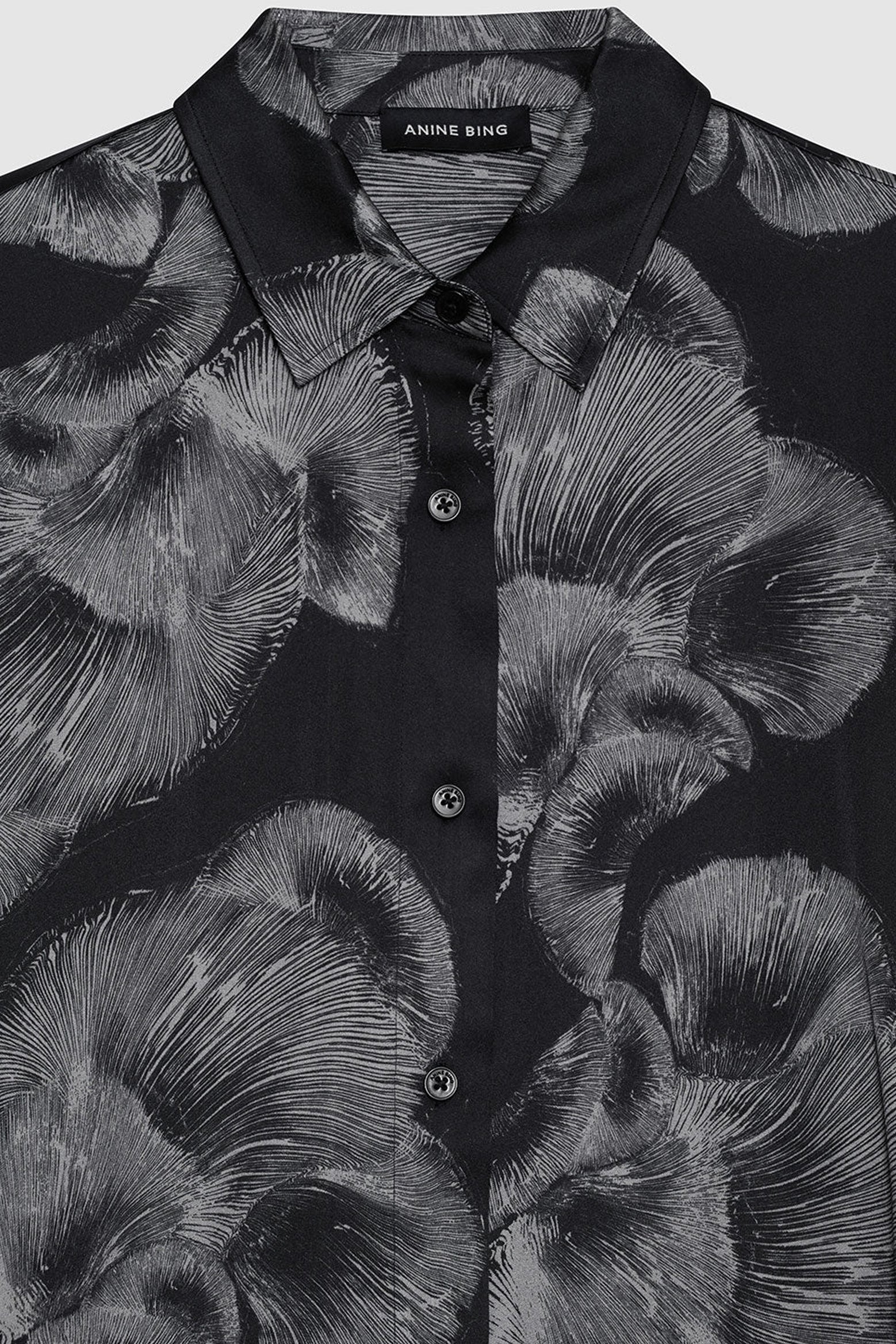 The Anine Being Avalon Shirt in Black Mushroom Print available at The New Trend Australia