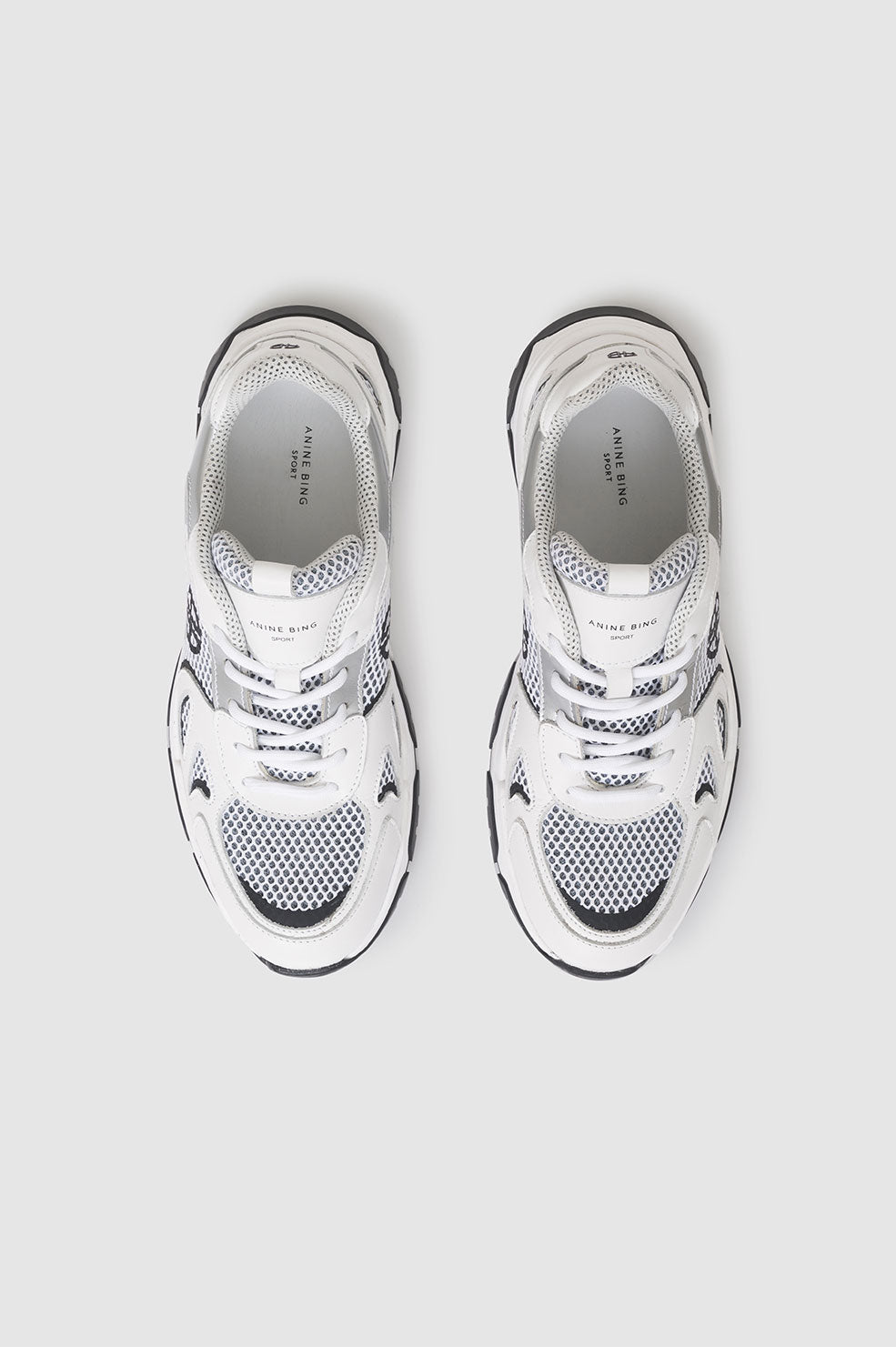 ANINE BING Brody Sneakers in White The New Trend