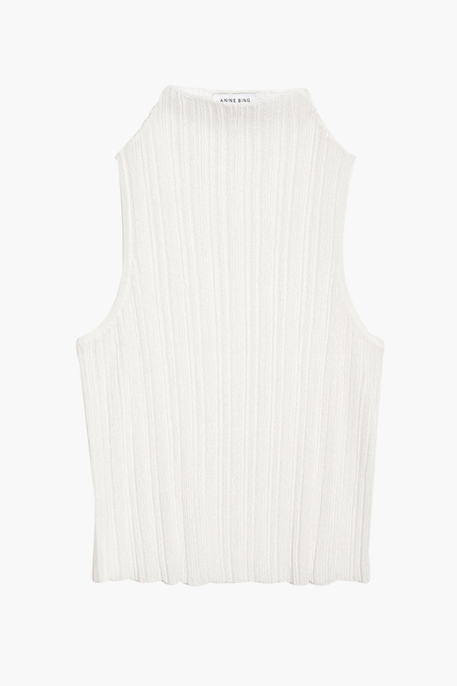Anine Bing Harlow Top in White available at The New Trend Australia.
