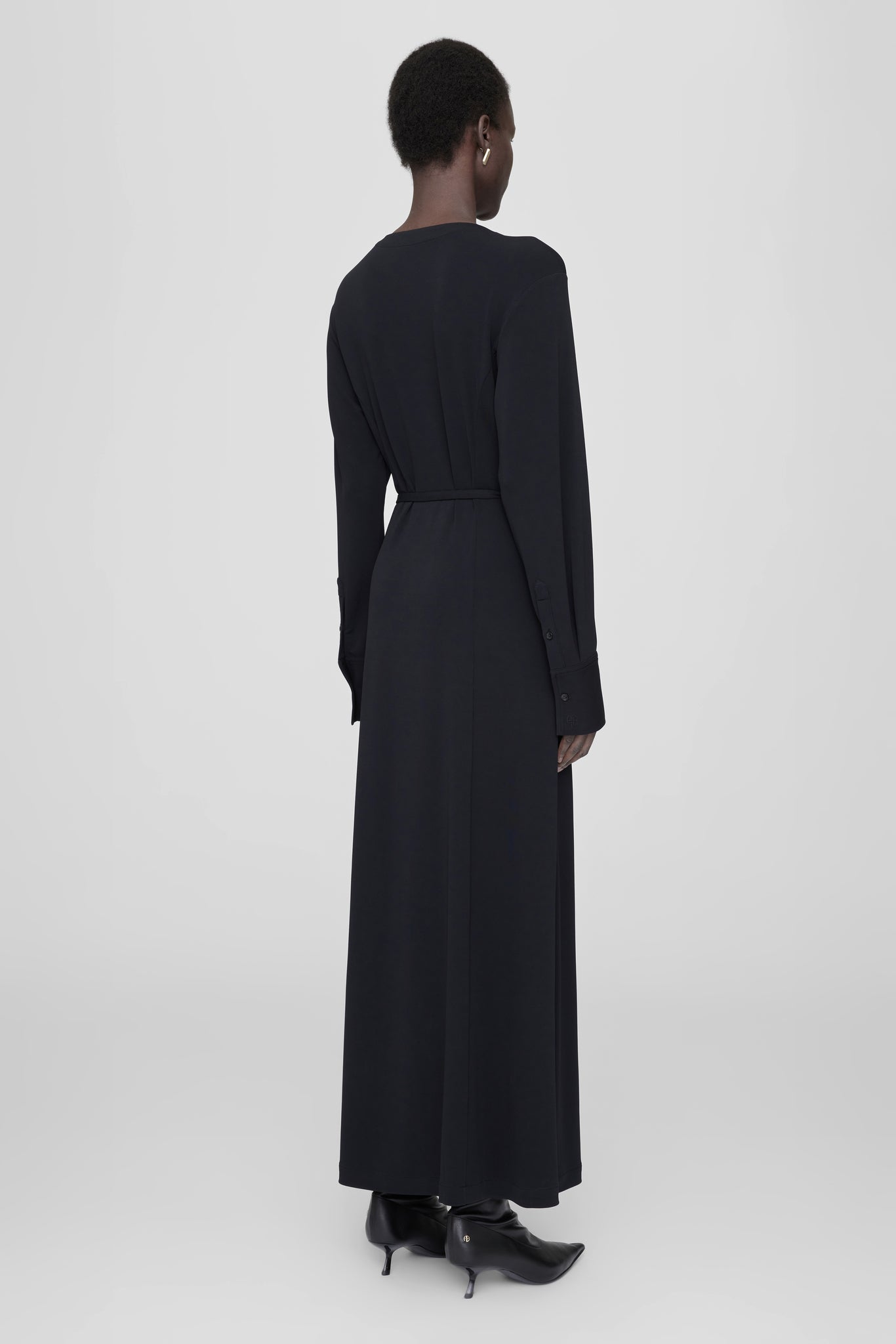 ANINE BING Helene Dress in Black The New Trend