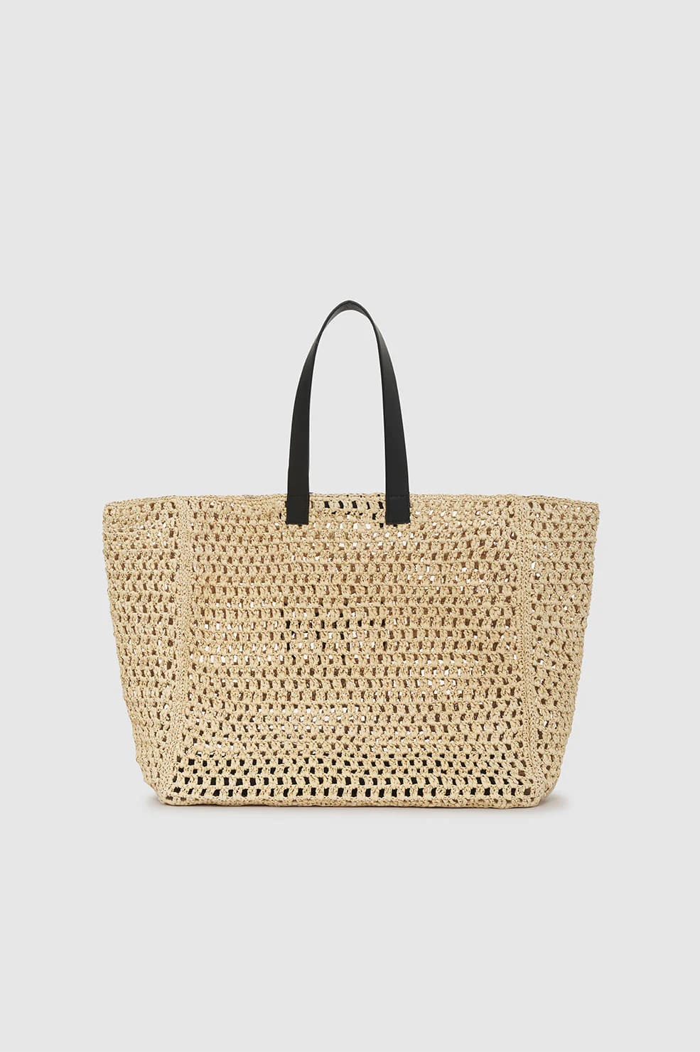 ANINE BING Large Rio Tote in Natural The New Trend