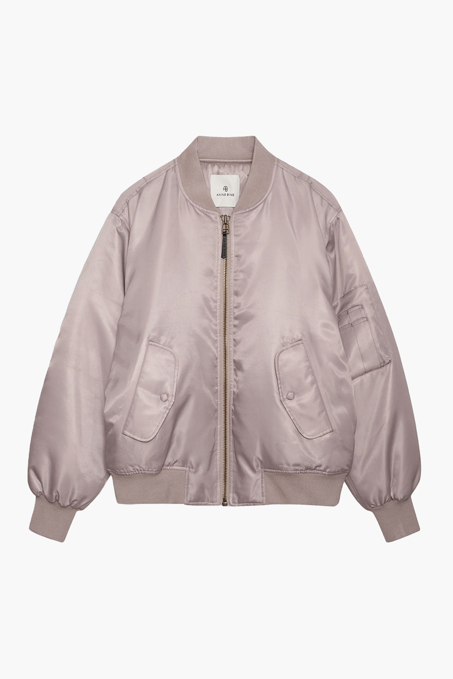 ANINE BING Leon Bomber in Champagne The New Trend