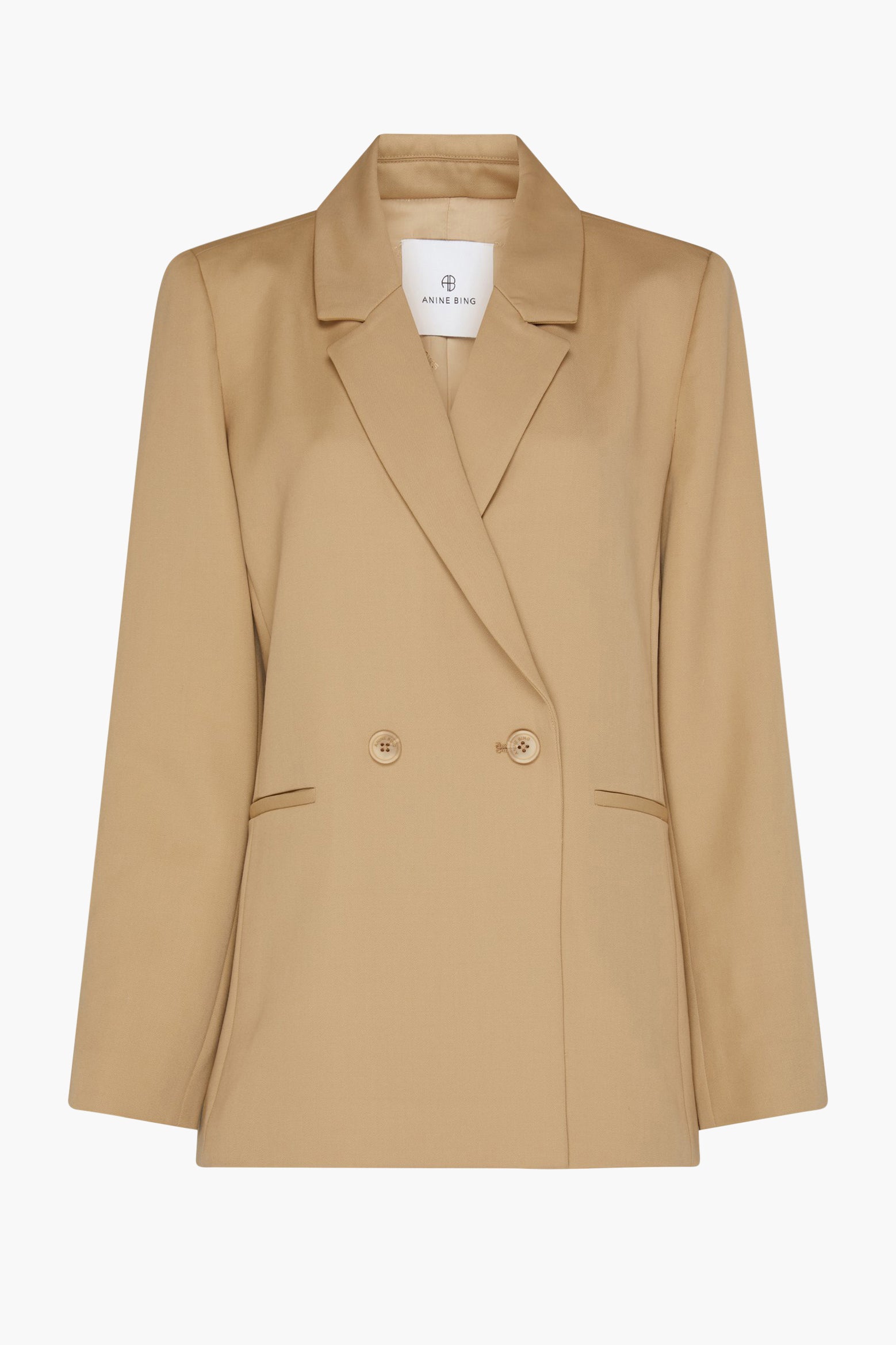 Anine Bing Madeleine Blazer in Deep Tan available at TNT The New Trend Australia.