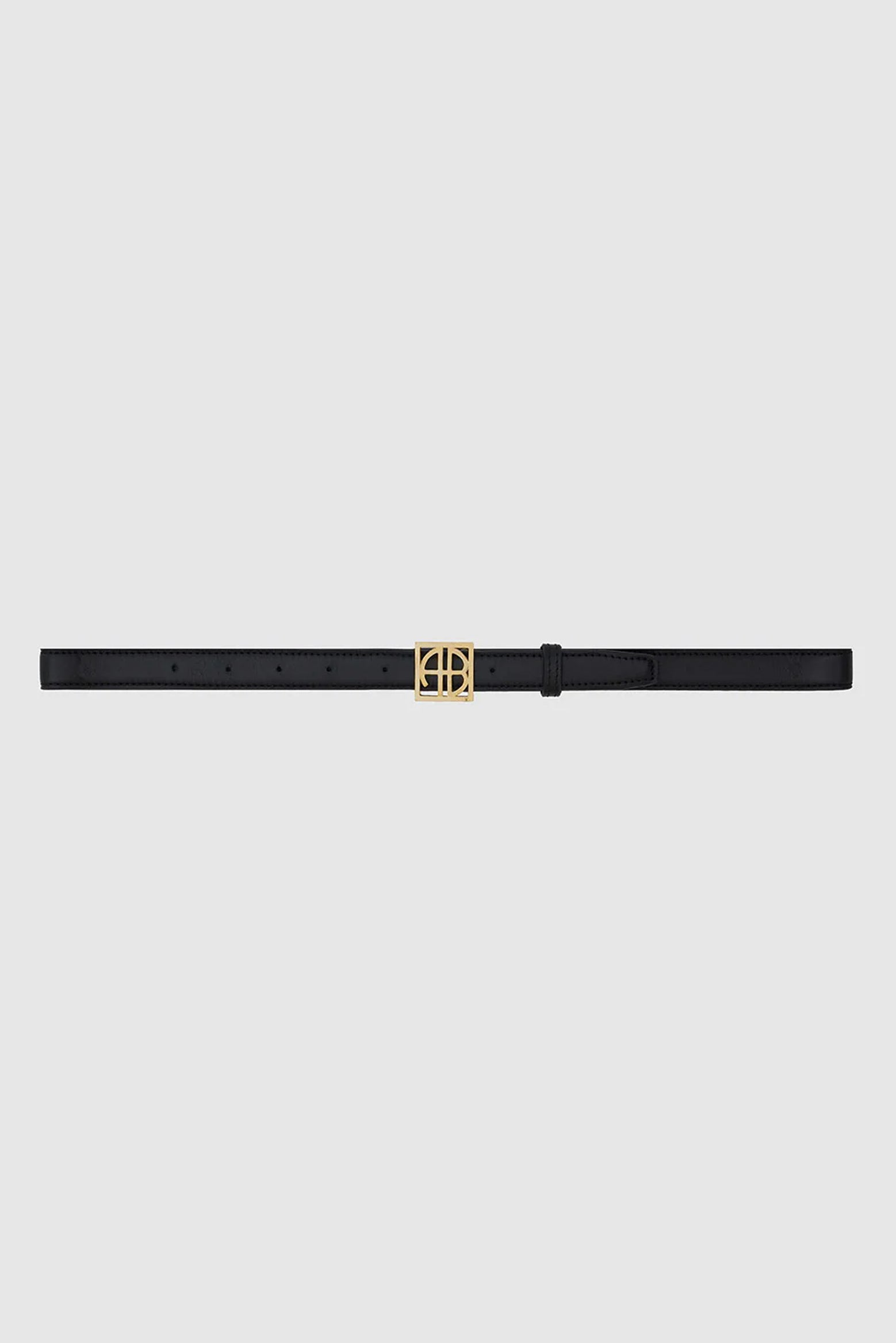 The Anine Bing Monogram Belt in Black available at The New Trend Australia