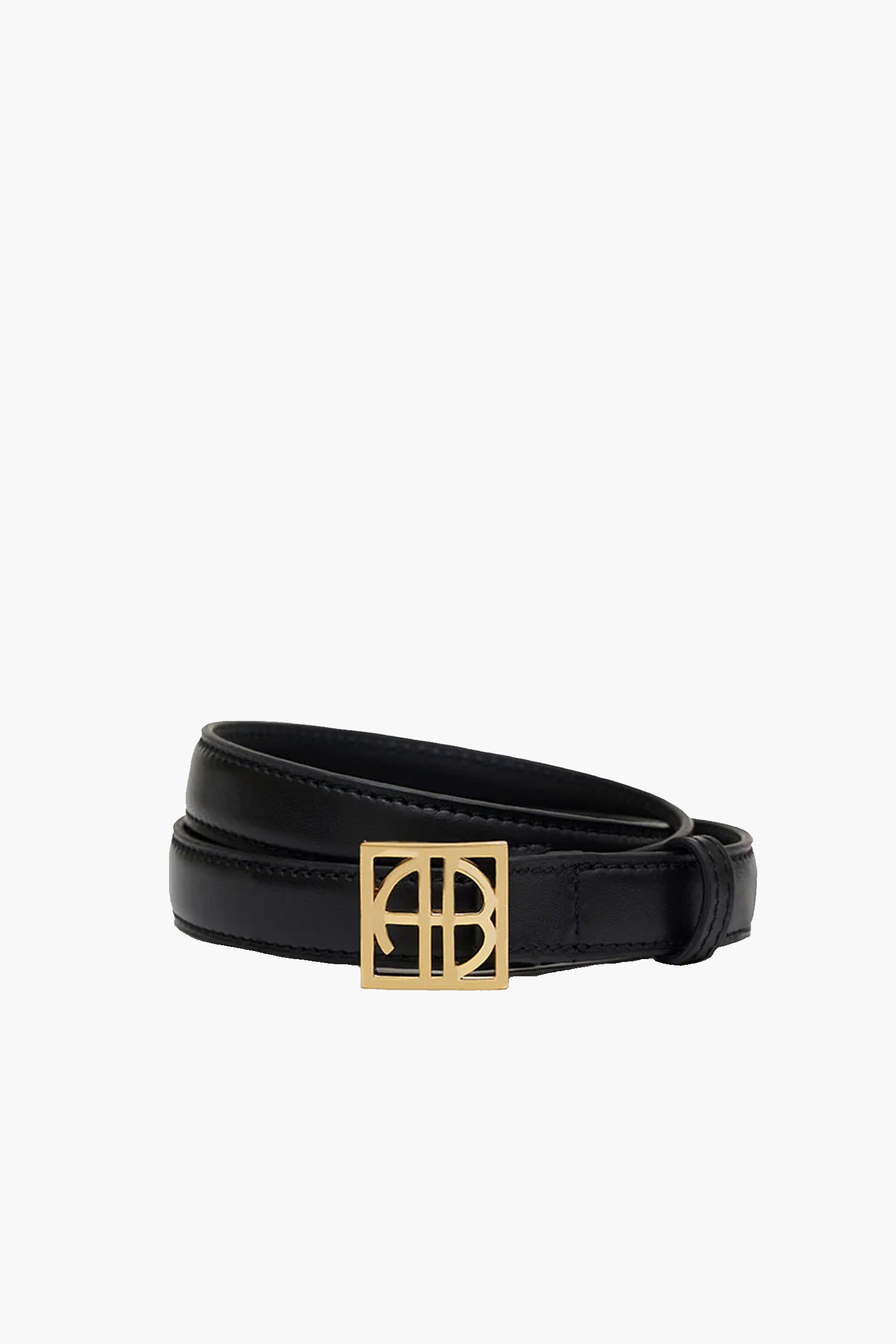 The Anine Bing Monogram Belt in Black available at The New Trend Australia